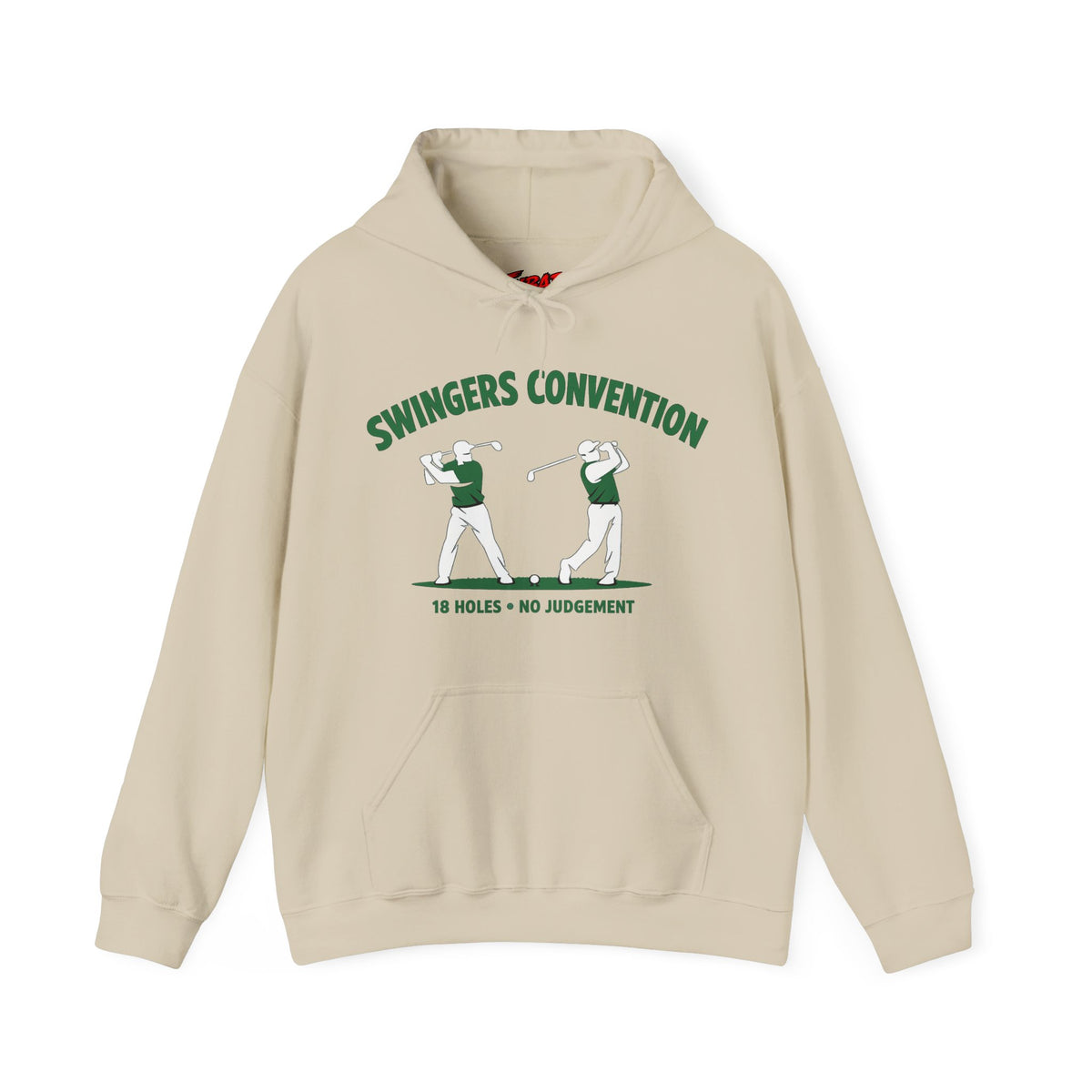Swingers Convention Hoodie (“18 Holes • No Judgement”)