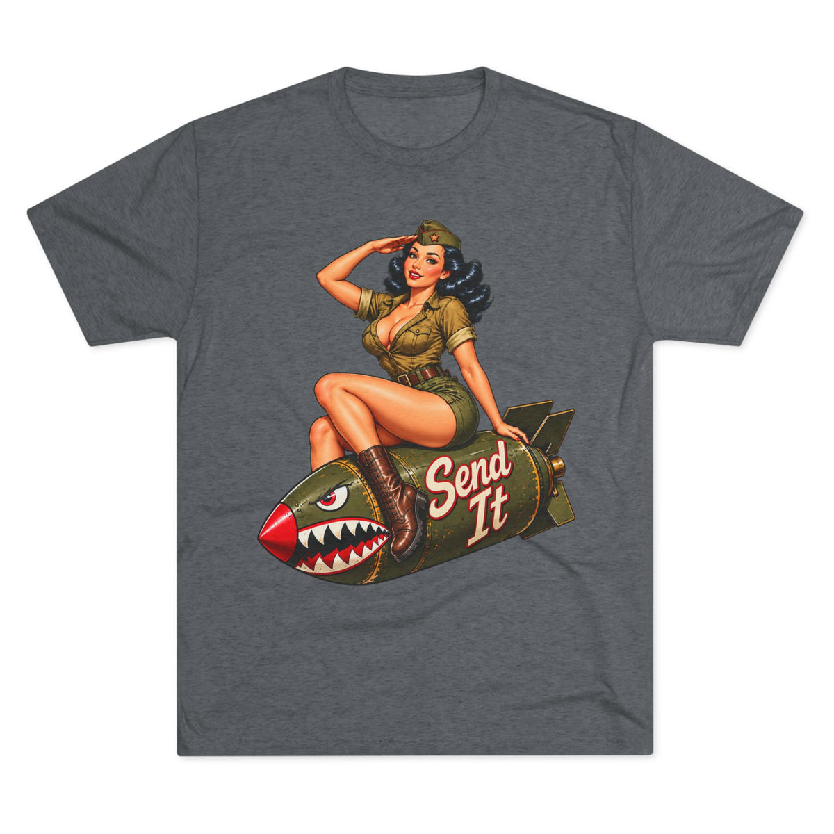 Send It Pinup Bomb Tee