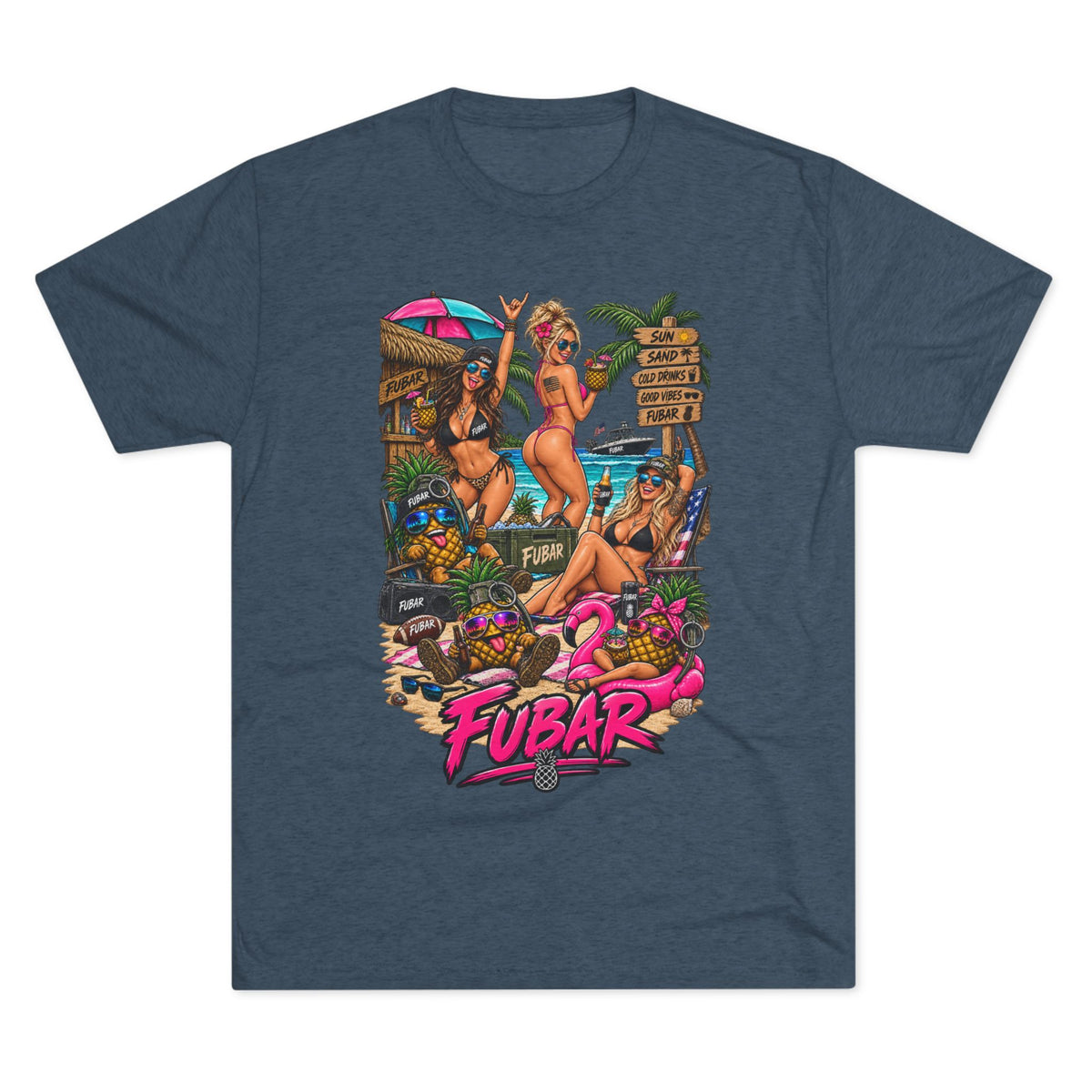Women's FUBAR Beach Party T‑Shirt