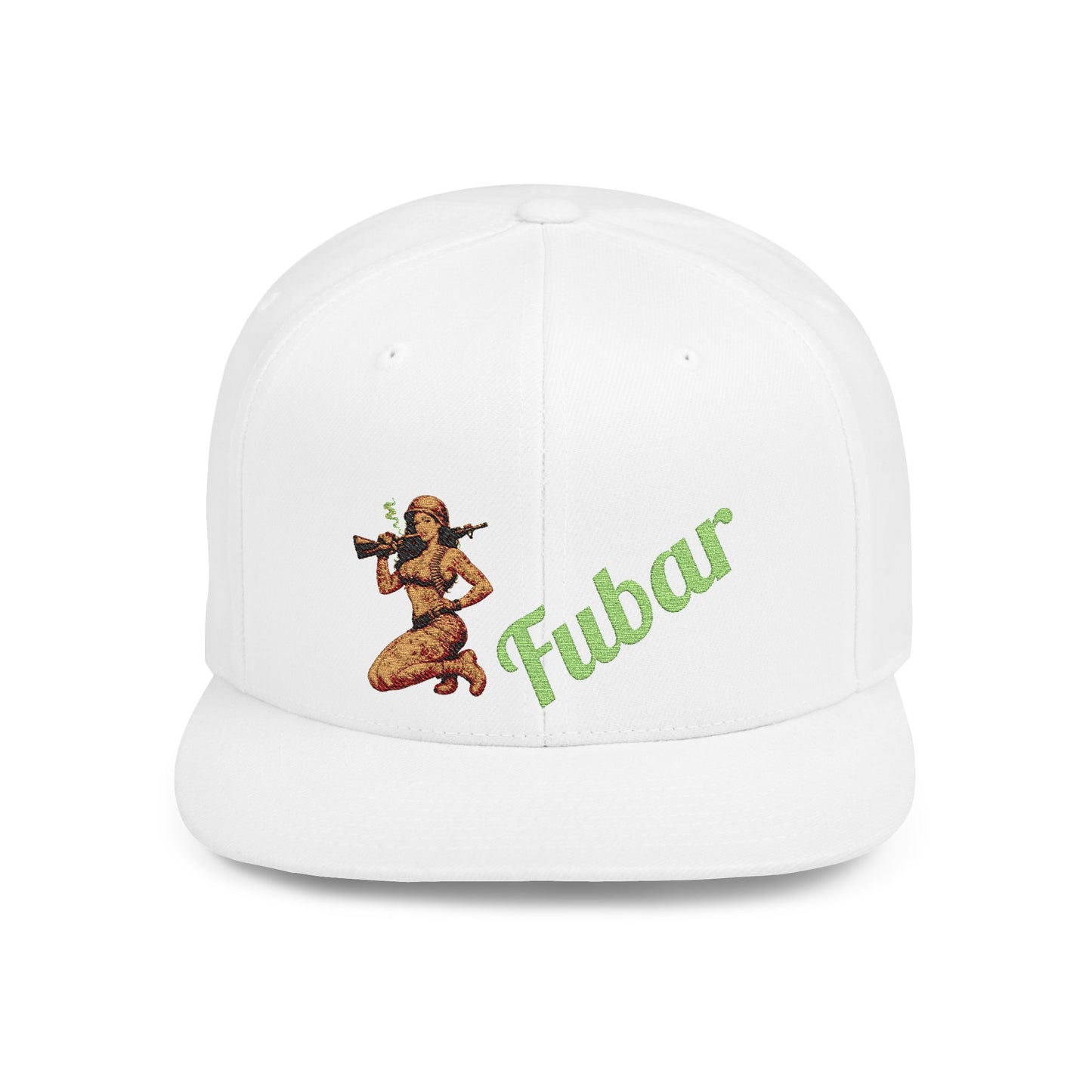 Fubar Pin-Up Flat Bill Snapback (Hat)
