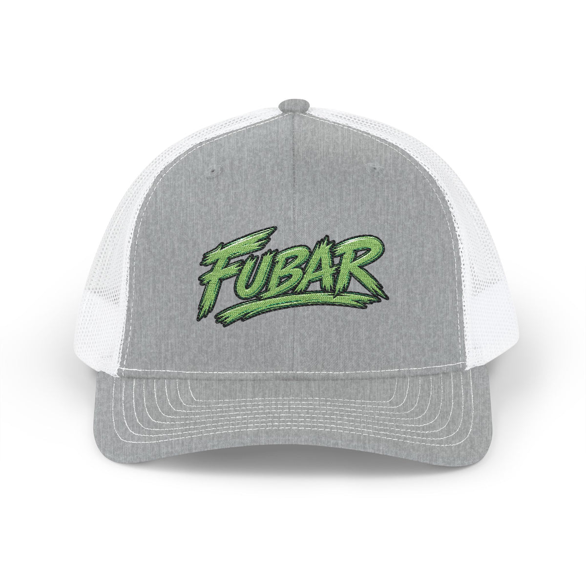 Neon Green Retro Snapback (Curved-Visor)