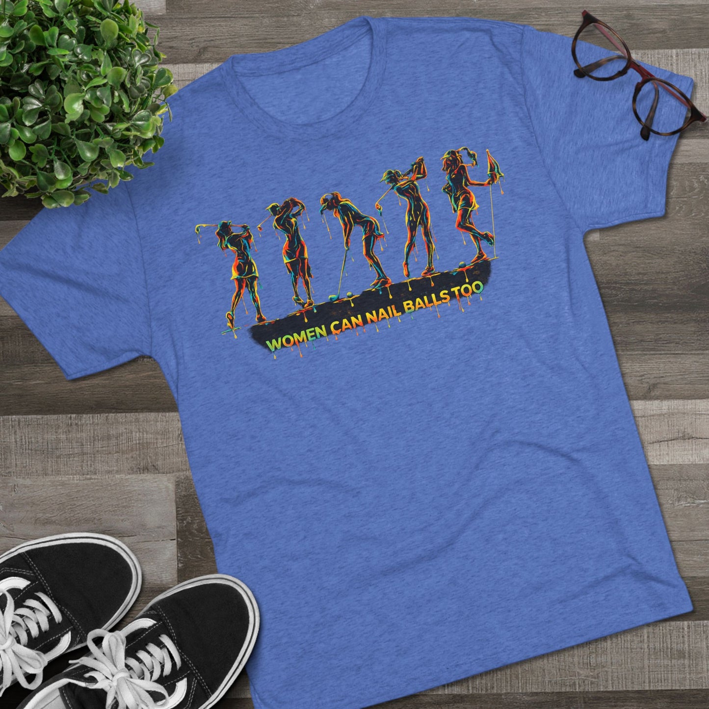 Women Can Nail Balls Tee