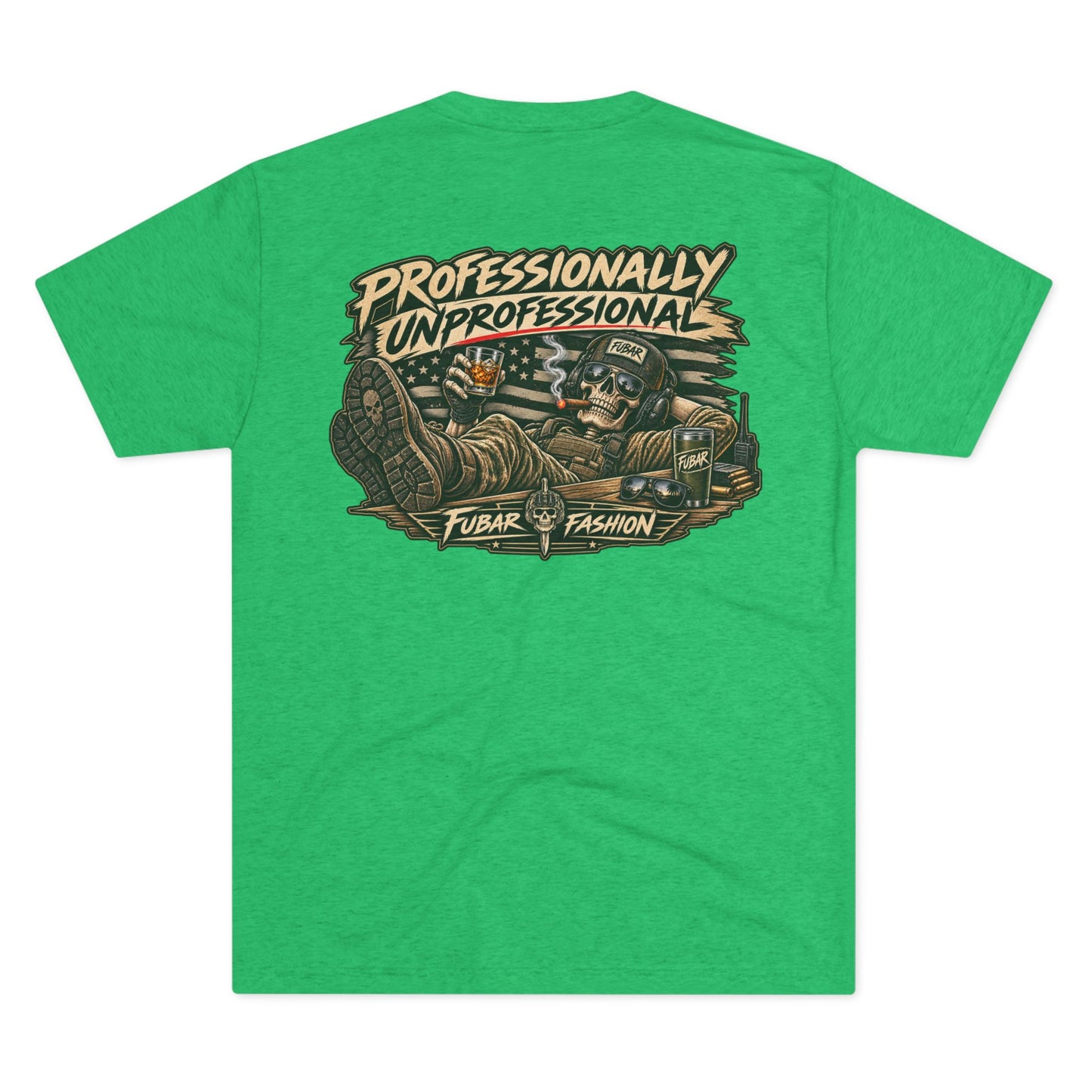 "Professionally Unprofessional" Graphic Crew Shirt