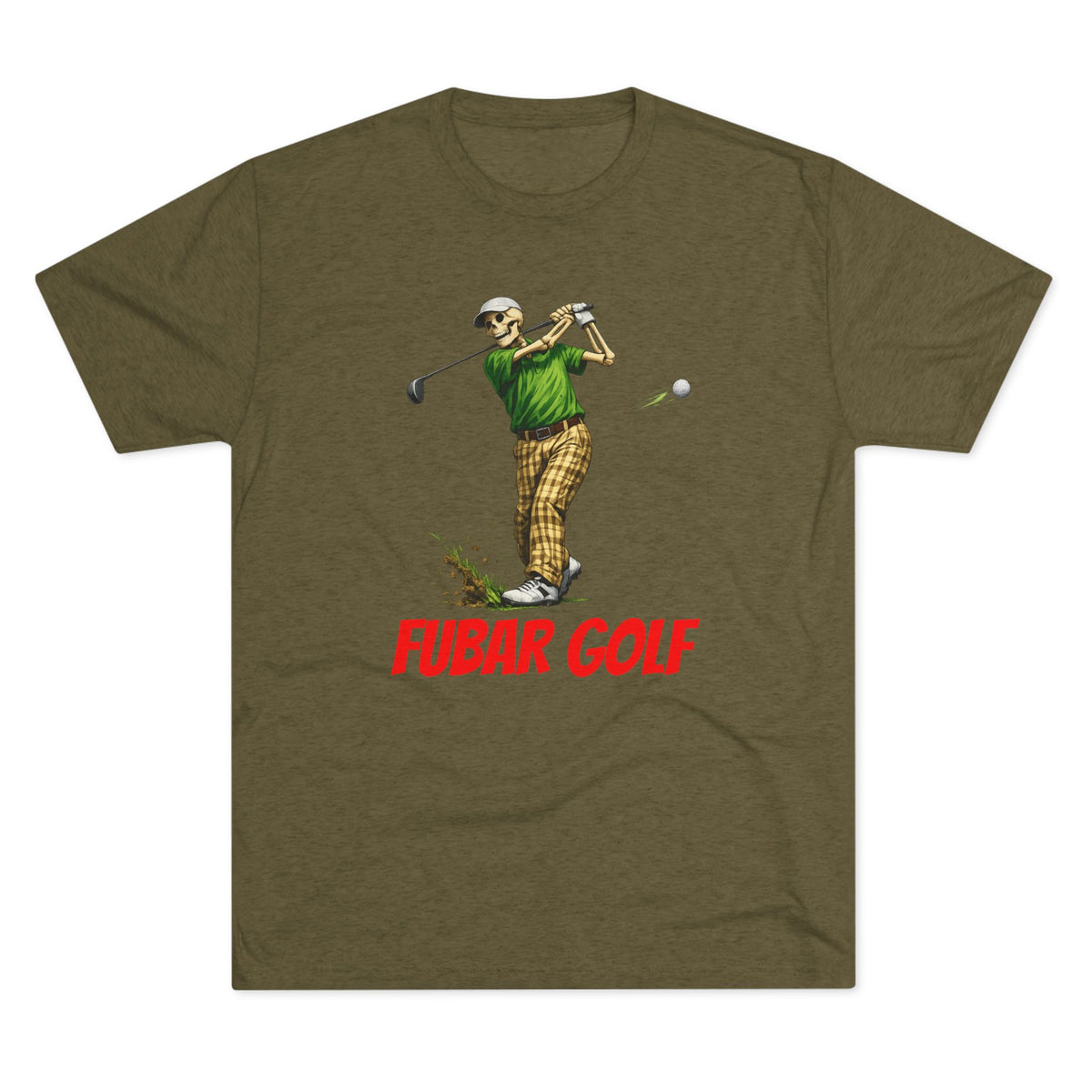 'FUBAR Golf' Vintage Golfer Graphic Tee