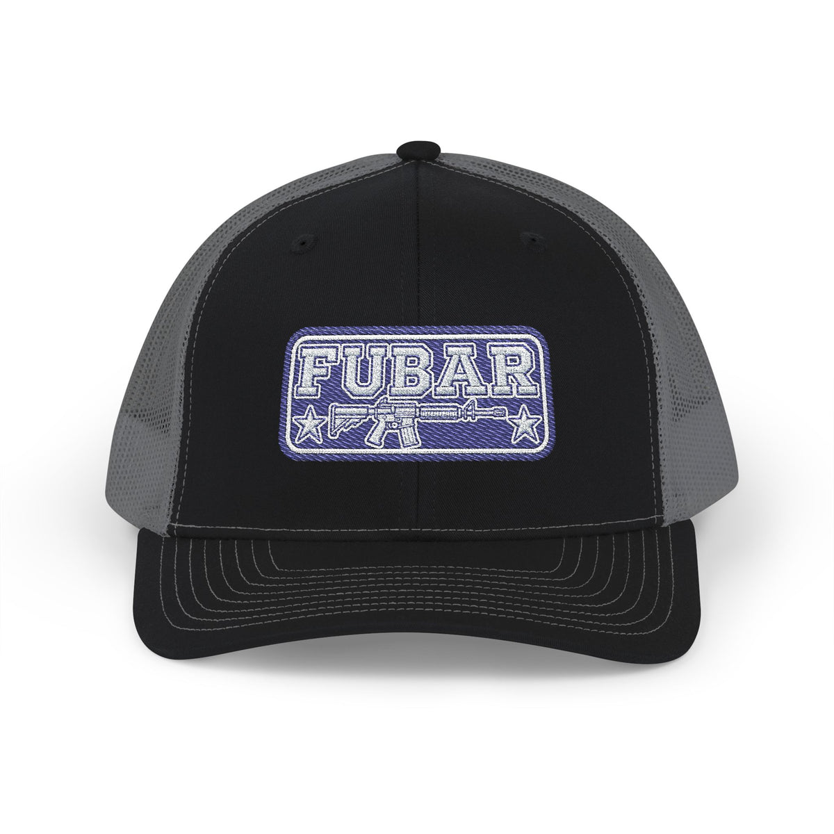 Richardson FUBAR Vintage Patch Trucker Cap (Embroidered)