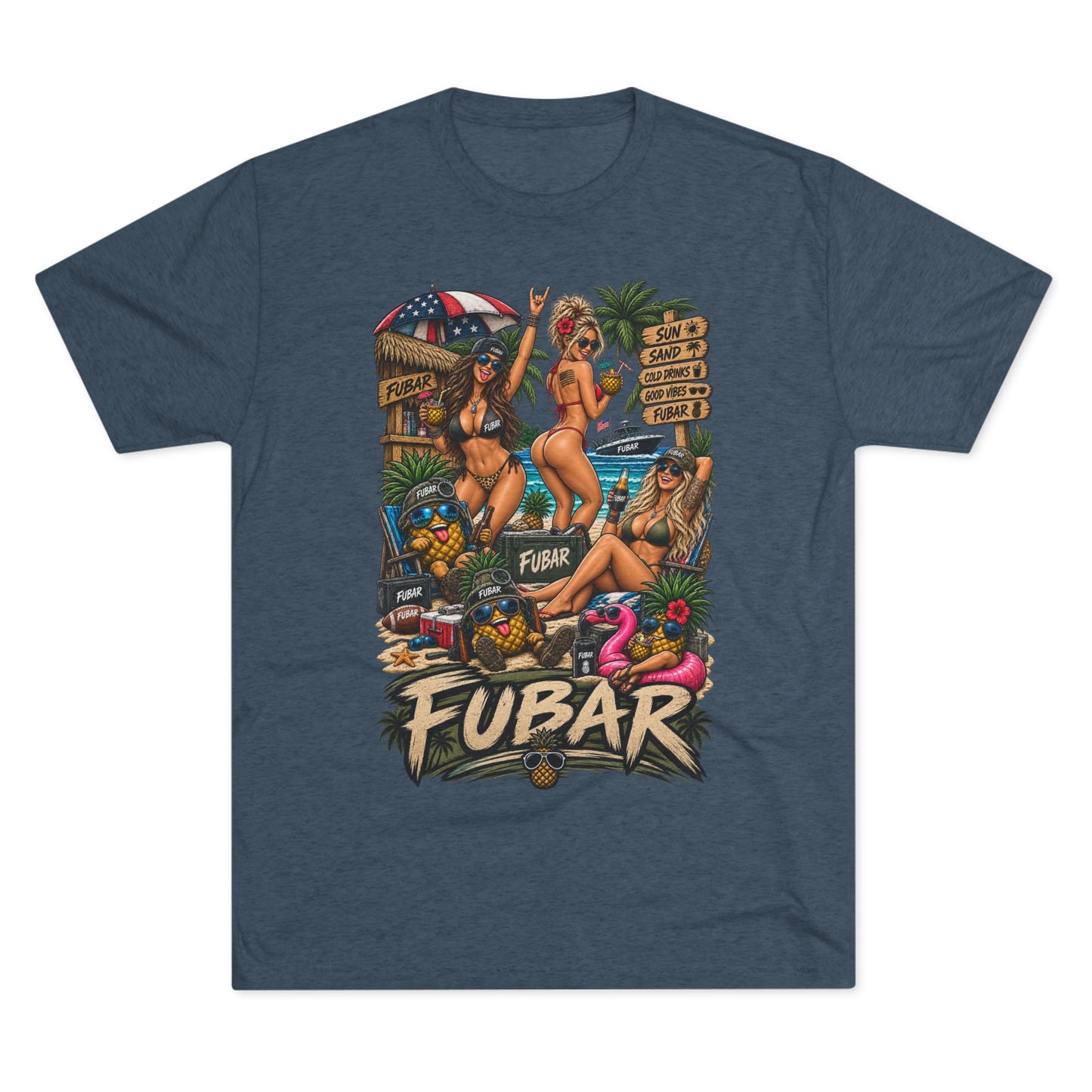 Men's FUBAR Beach Party T-Shirt
