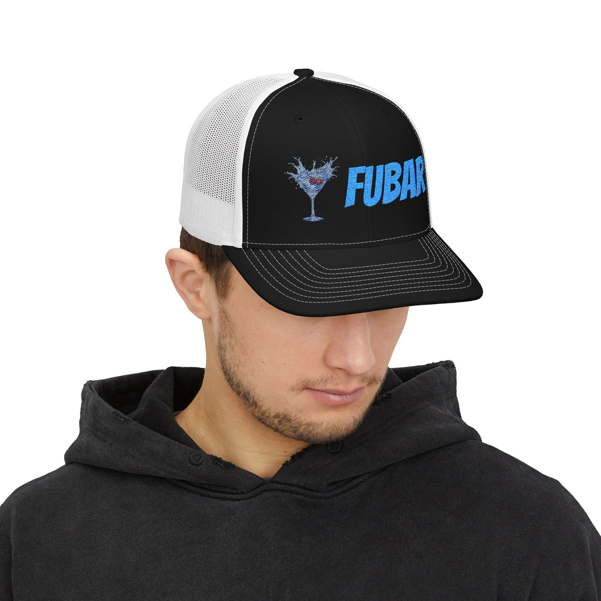 Richardson Cocktail Trucker Hat — Snapback (Embroidered)