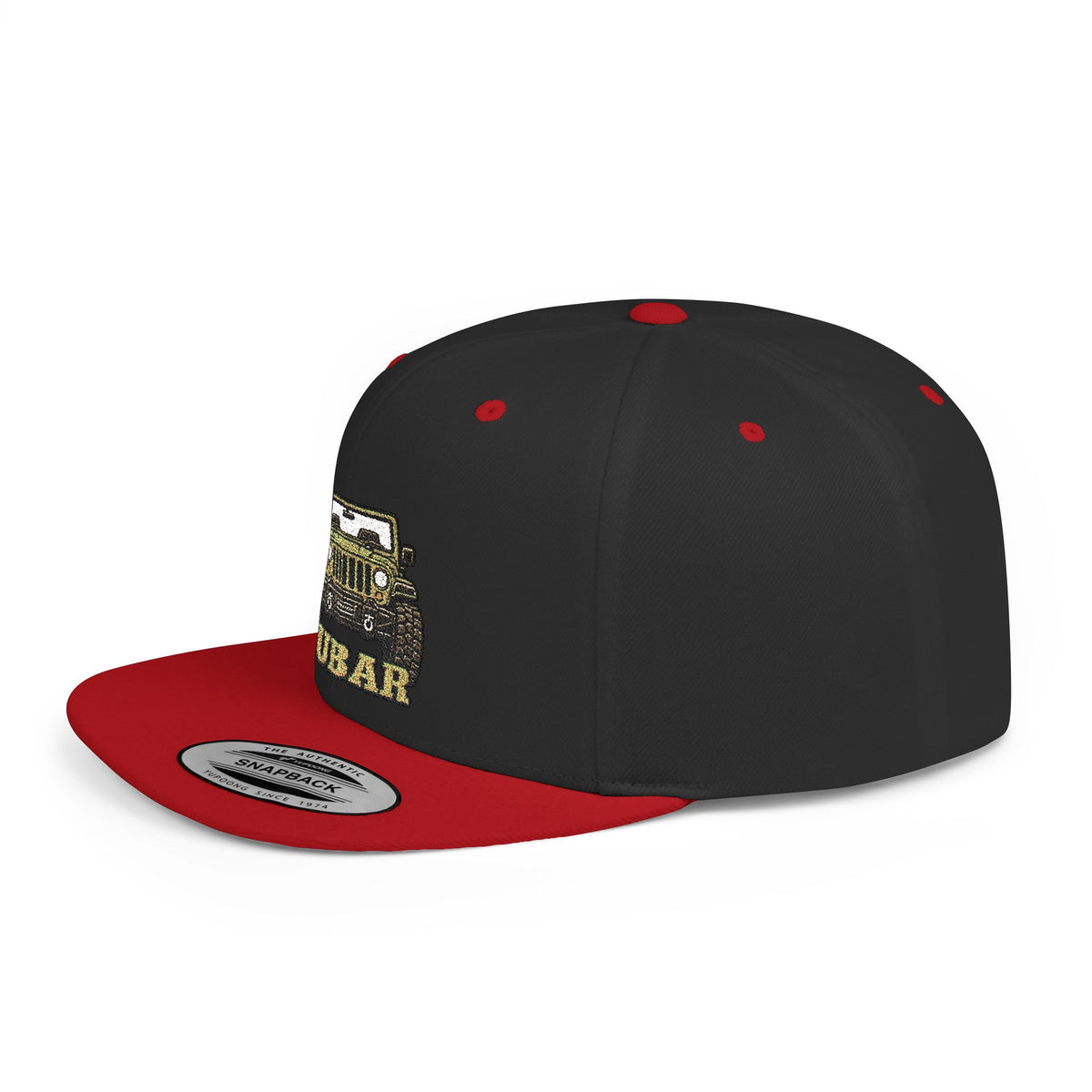 FUBAR Jeep Flat Bill Snapback Hat