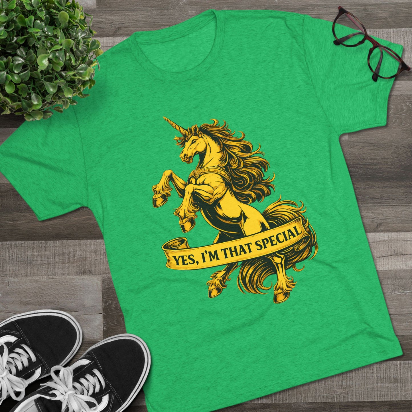 Yes I'm That Special Unicorn Tee — FUBAR Graphic Crew Shirt