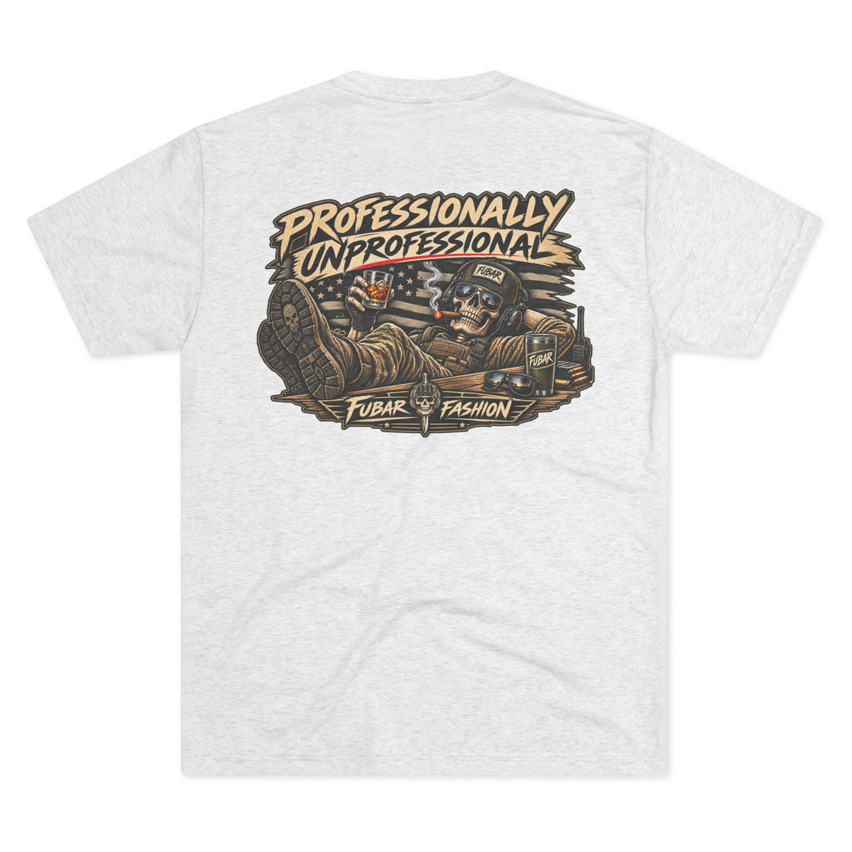"Professionally Unprofessional" Graphic Crew Shirt