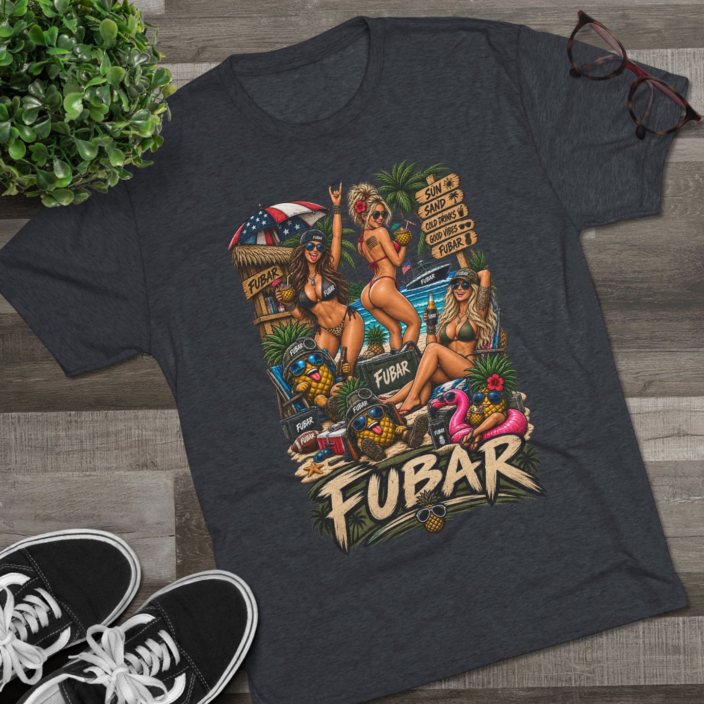 Men's FUBAR Beach Party T-Shirt