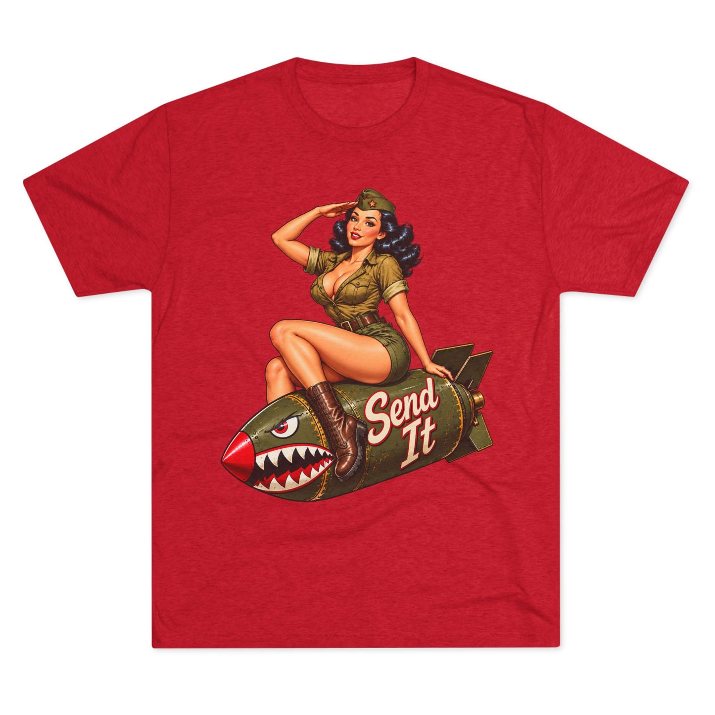 Send It Pinup Bomb Tee