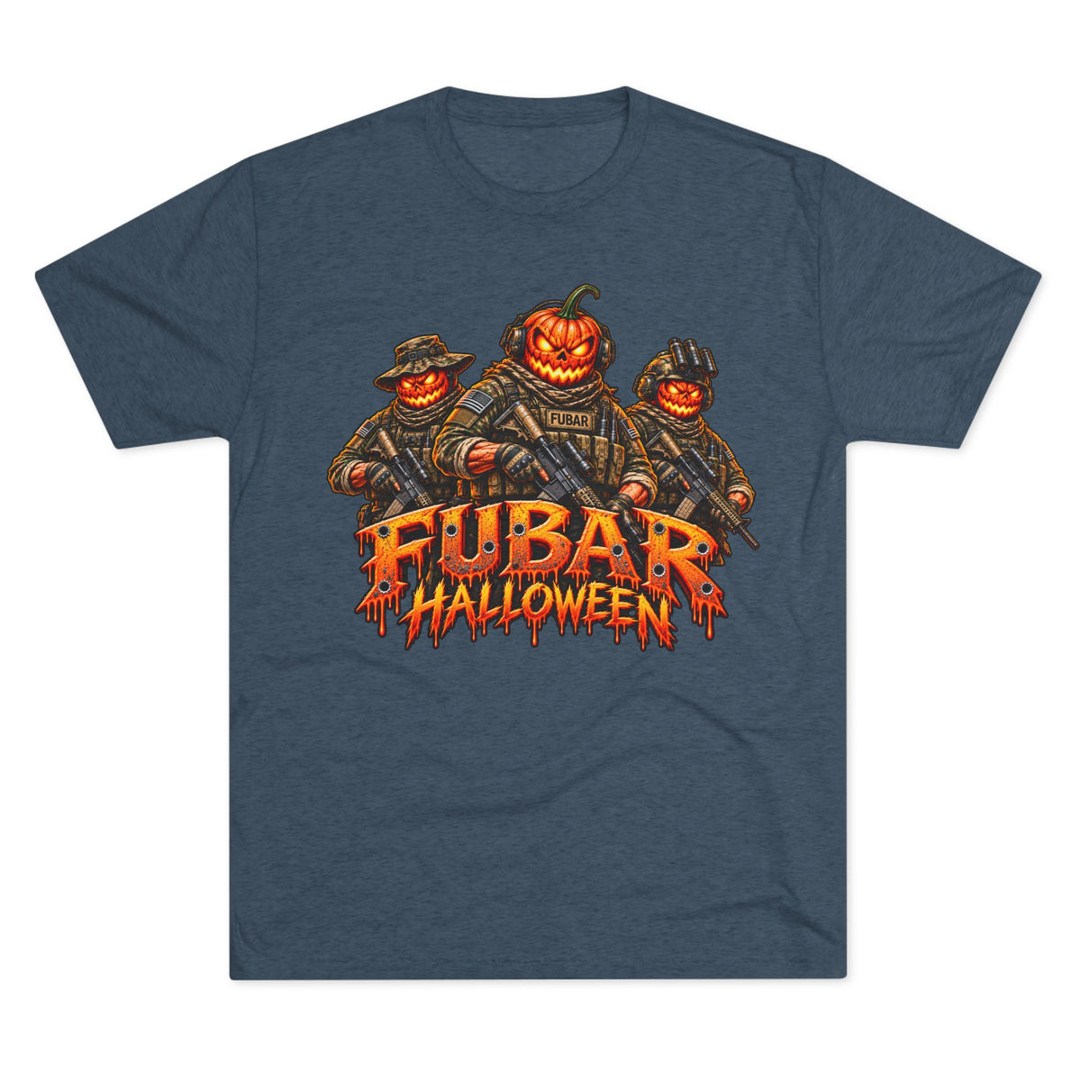 Halloween FUBAR Pumpkin Soldiers T-Shirt