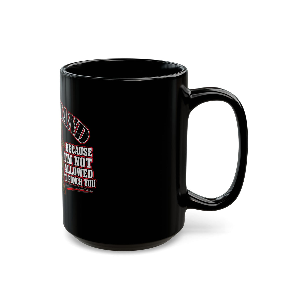 Knife Hand Mug