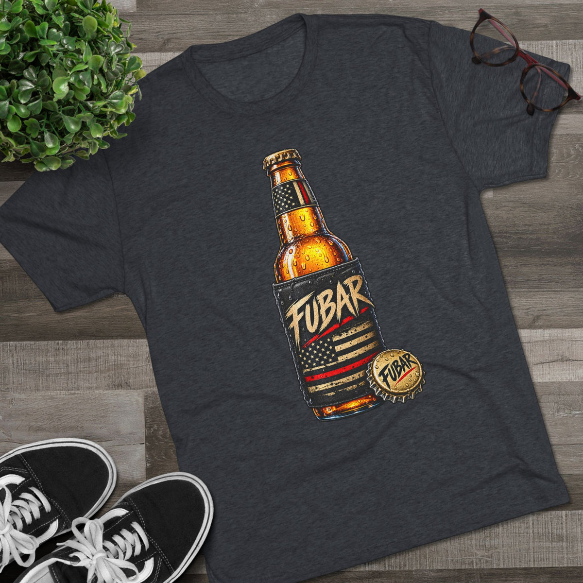 FUBAR Beer Bottle Tee