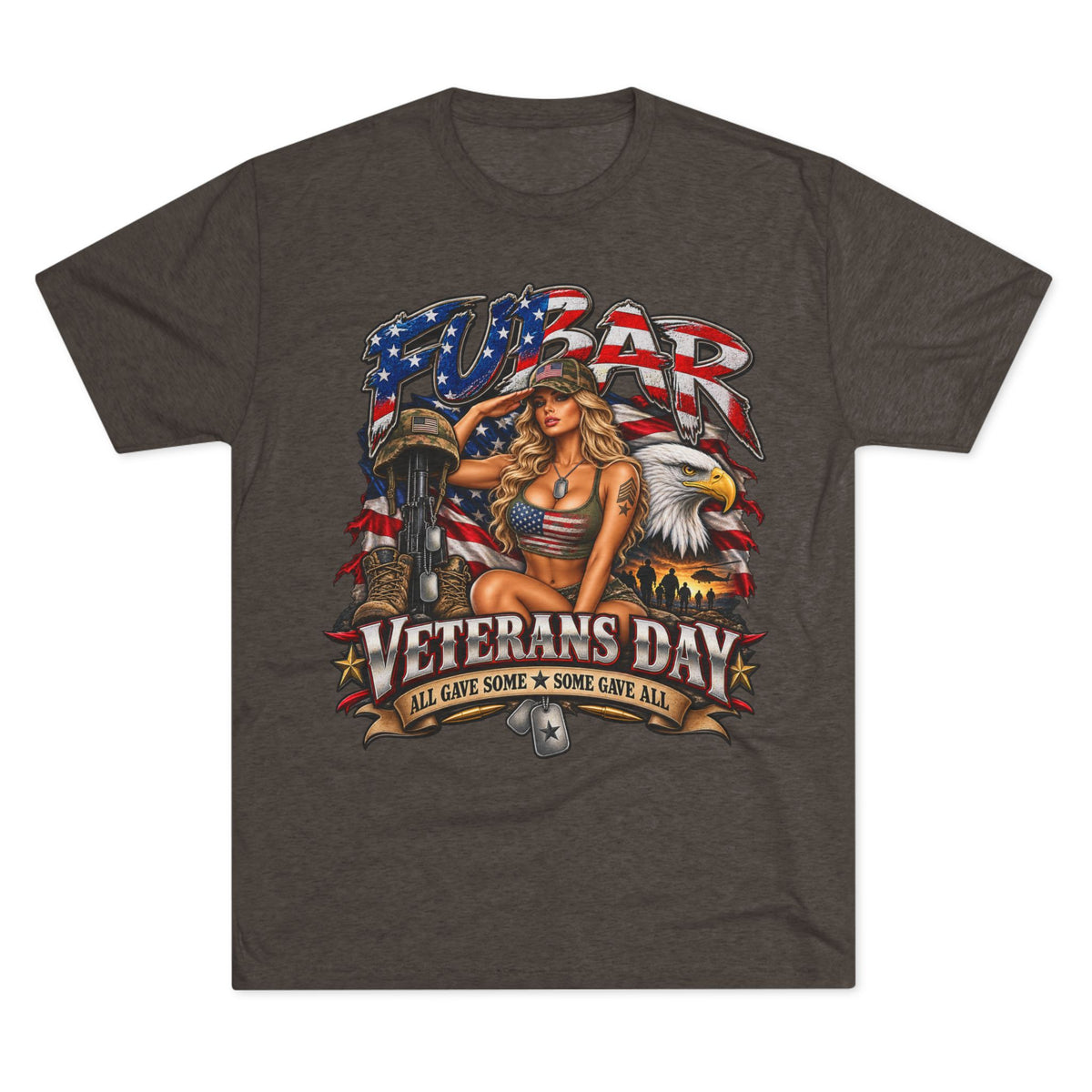 Veterans Day American Flag T-Shirt — "We The People" Patriotic Tee