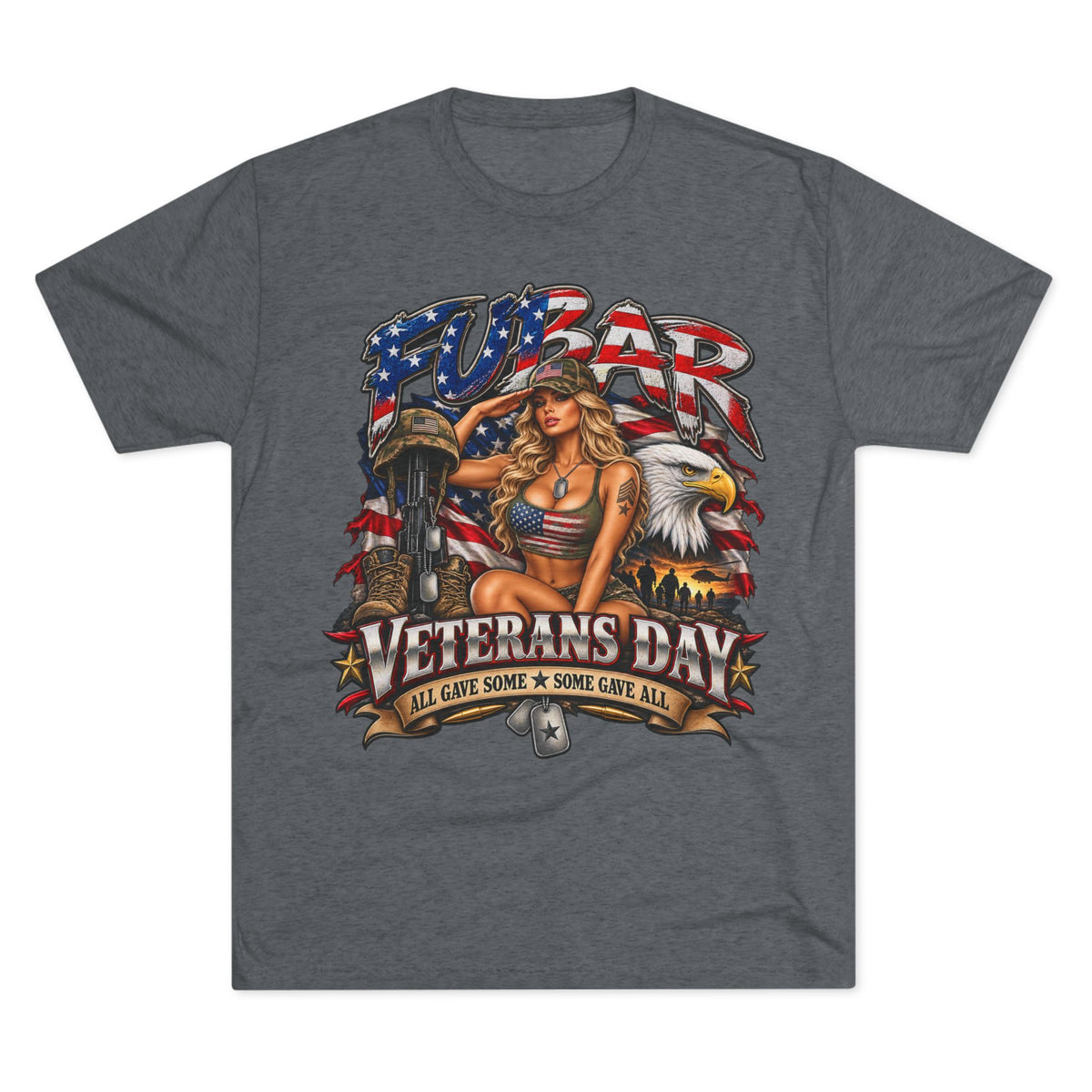 Veterans Day American Flag T-Shirt — "We The People" Patriotic Tee