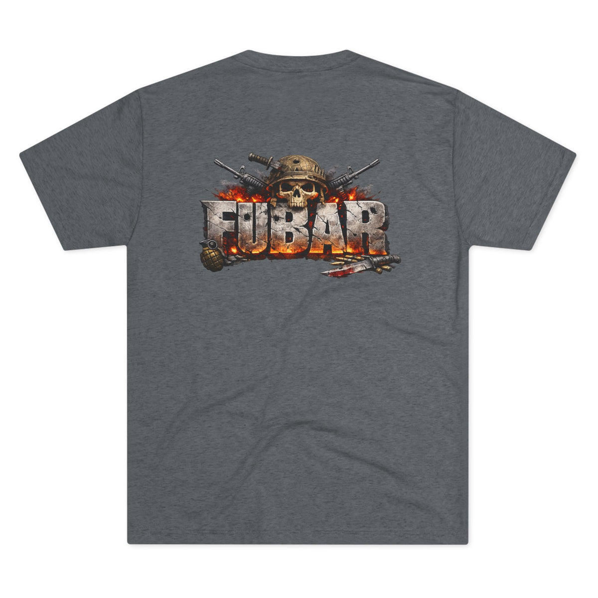 FUBAR Military Skull & Pin-Up Graphic Tee