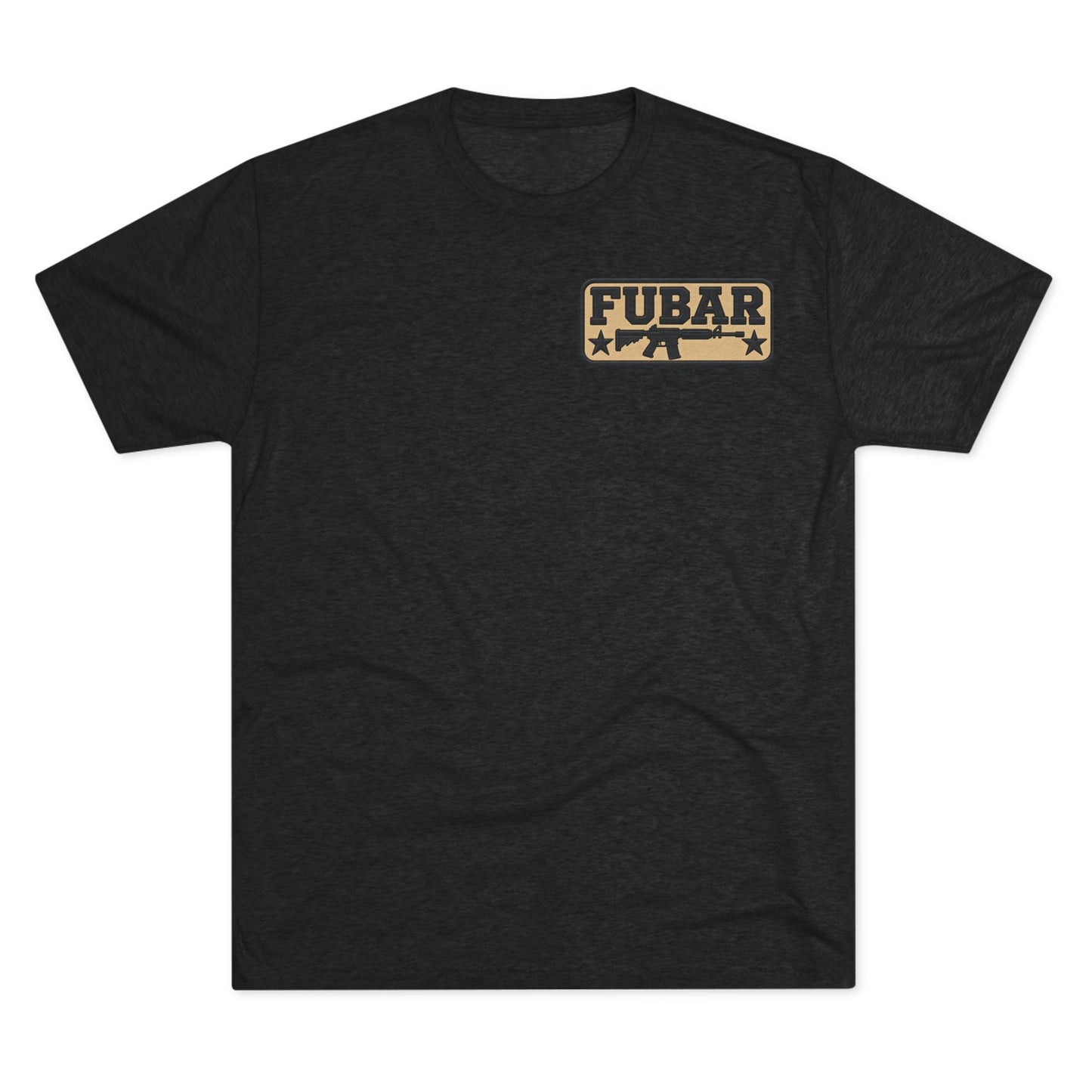 Classic FUBAR Skull (Black Tee)