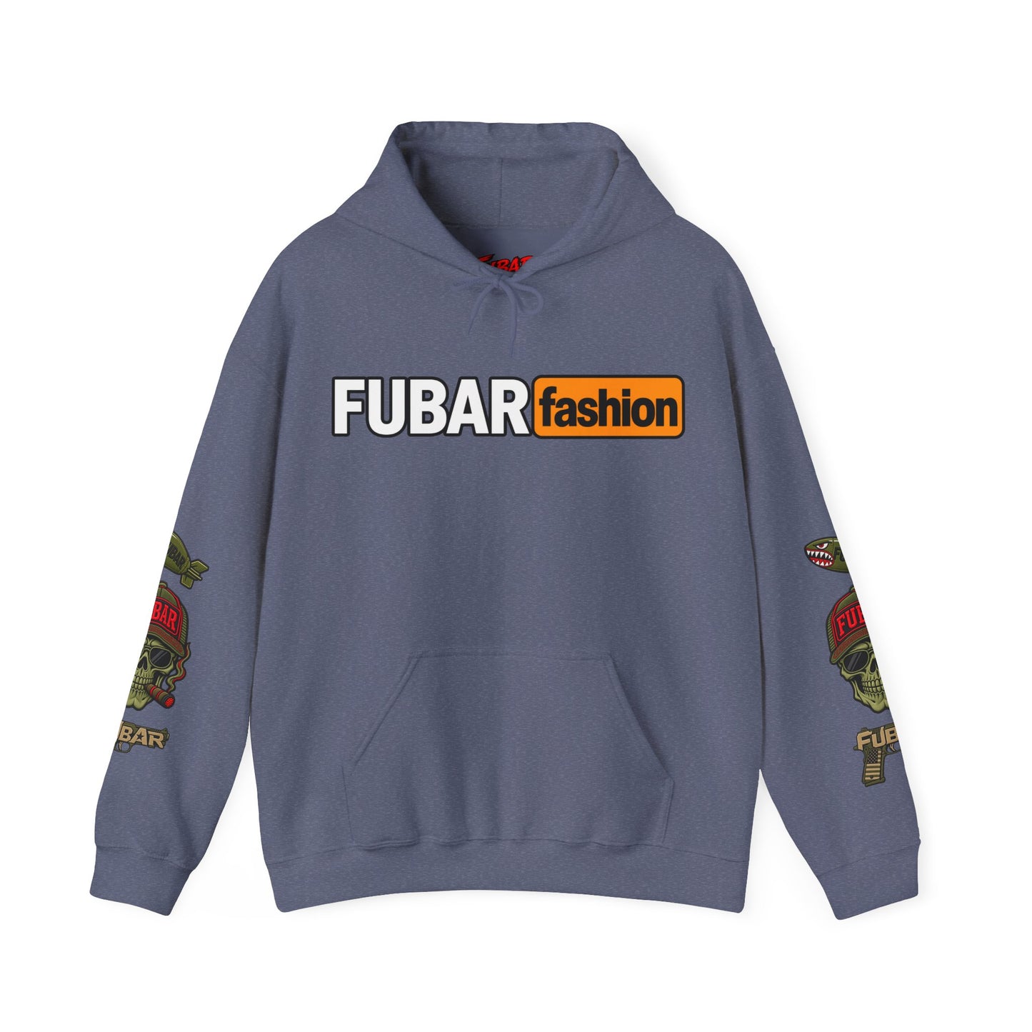 FUBAR Fashion Hoodie — Pin-Up Bomber Girl Graphic Pullover
