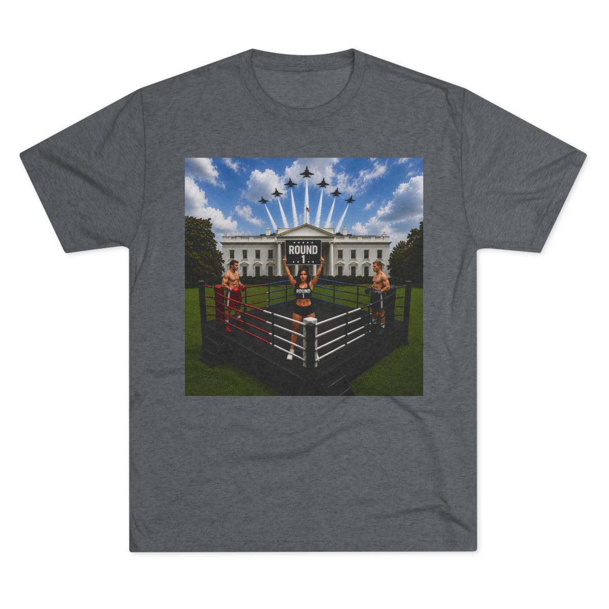 Fight Night White House Graphic Tee