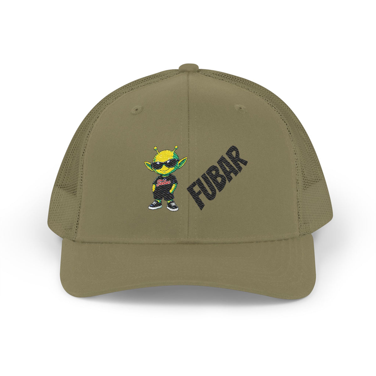 Richardson Alien Trucker Cap Snapback (Embroidered)