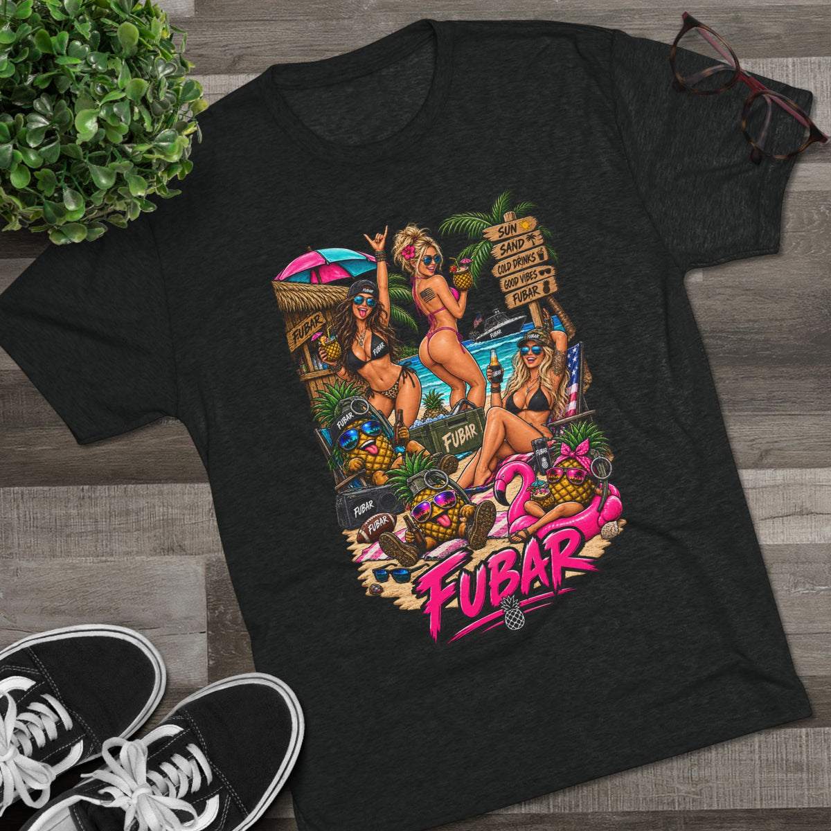 Women's FUBAR Beach Party T‑Shirt