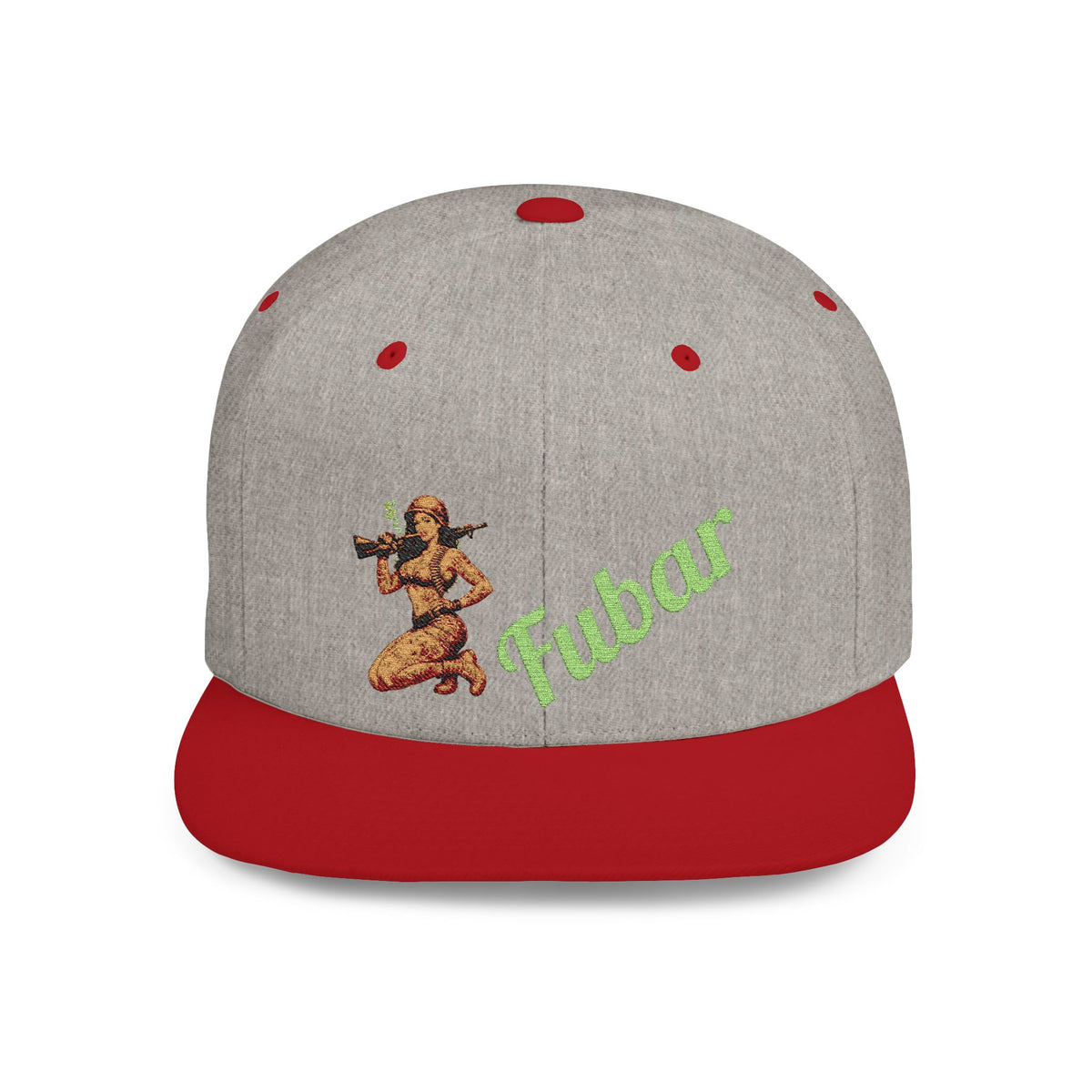 Fubar Pin-Up Flat Bill Snapback (Hat)
