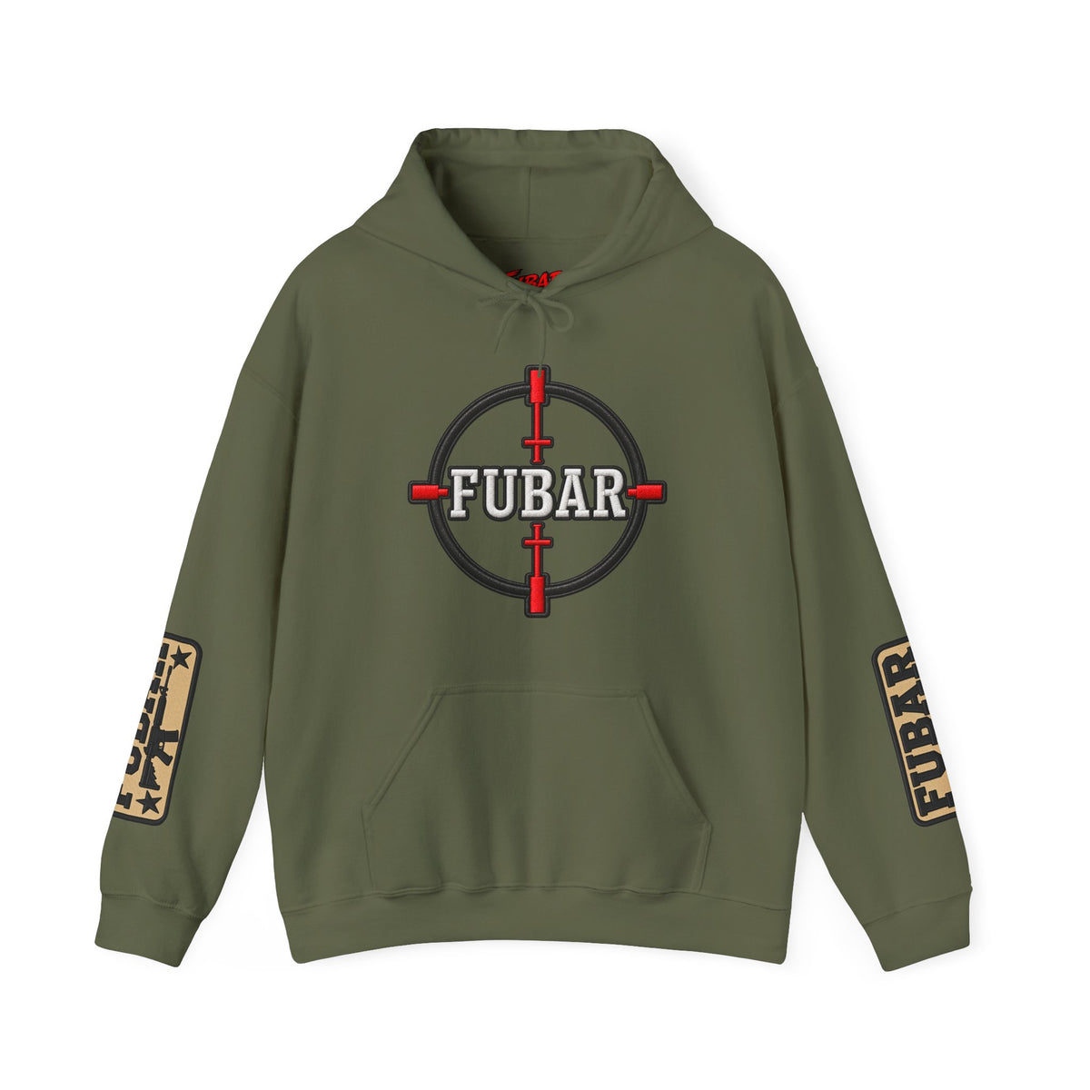 FUBAR Target Logo Hoodie