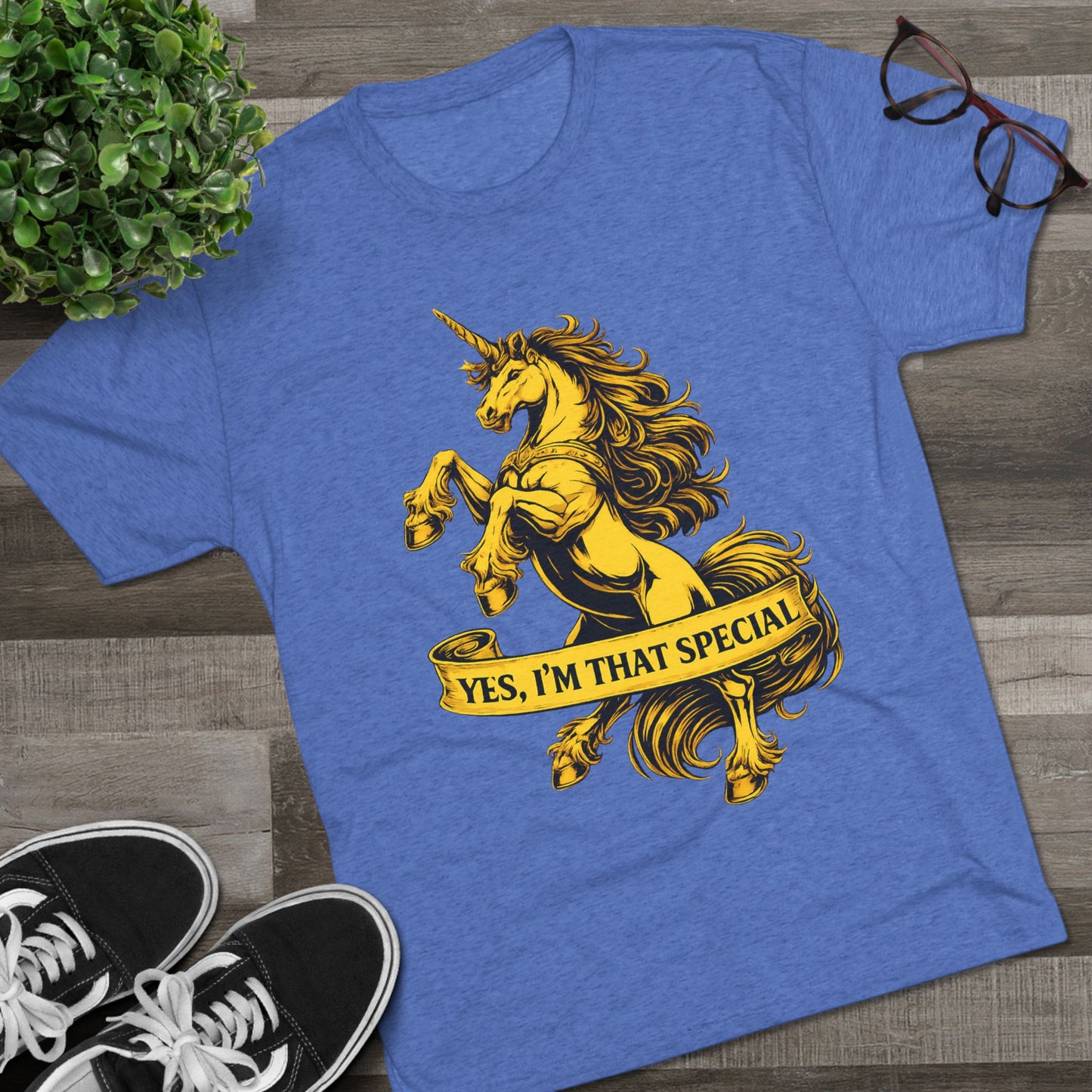 Yes I'm That Special Unicorn Tee — FUBAR Graphic Crew Shirt