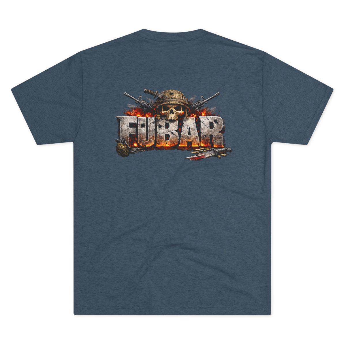 FUBAR Military Skull & Pin-Up Graphic Tee