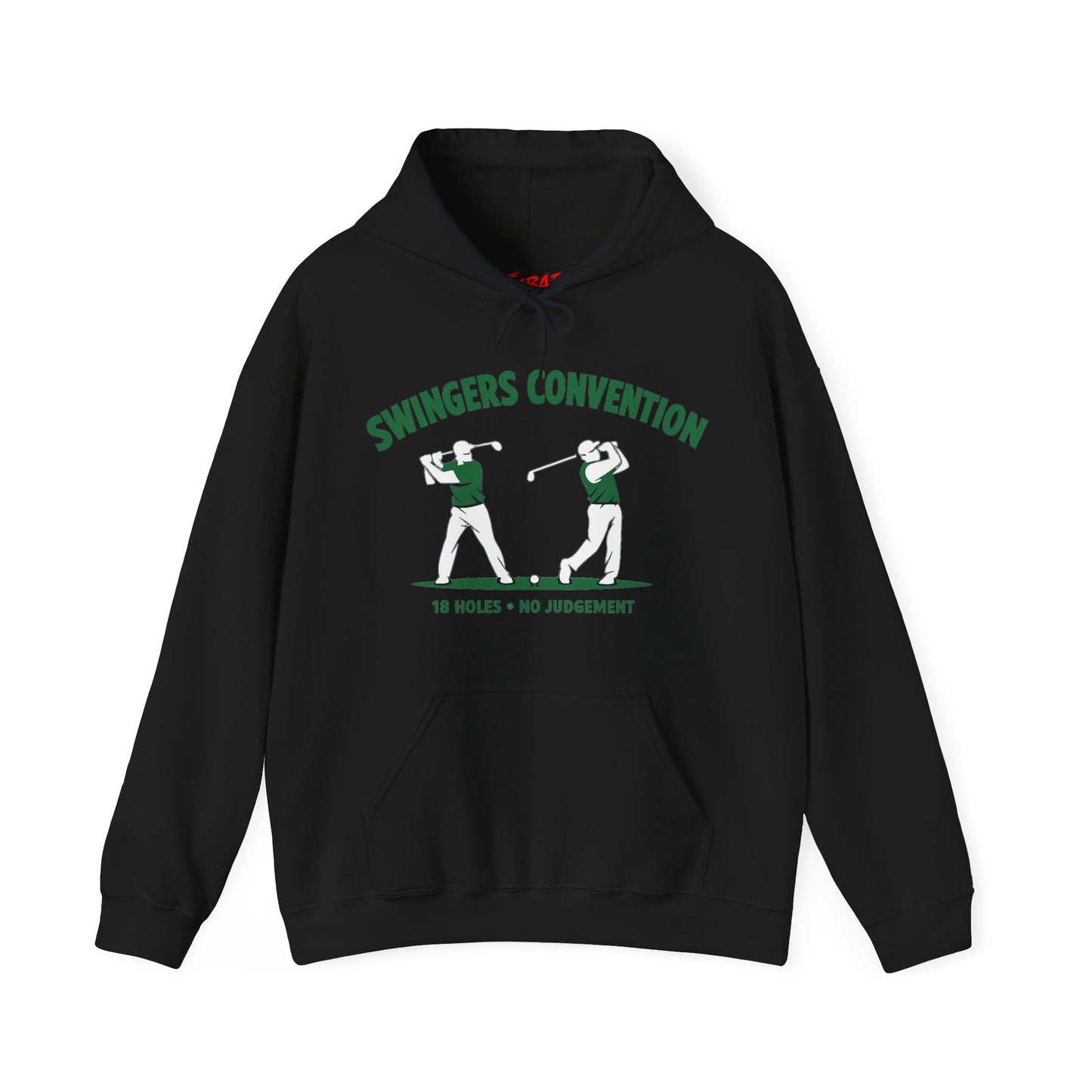 Swingers Convention Hoodie (“18 Holes • No Judgement”)