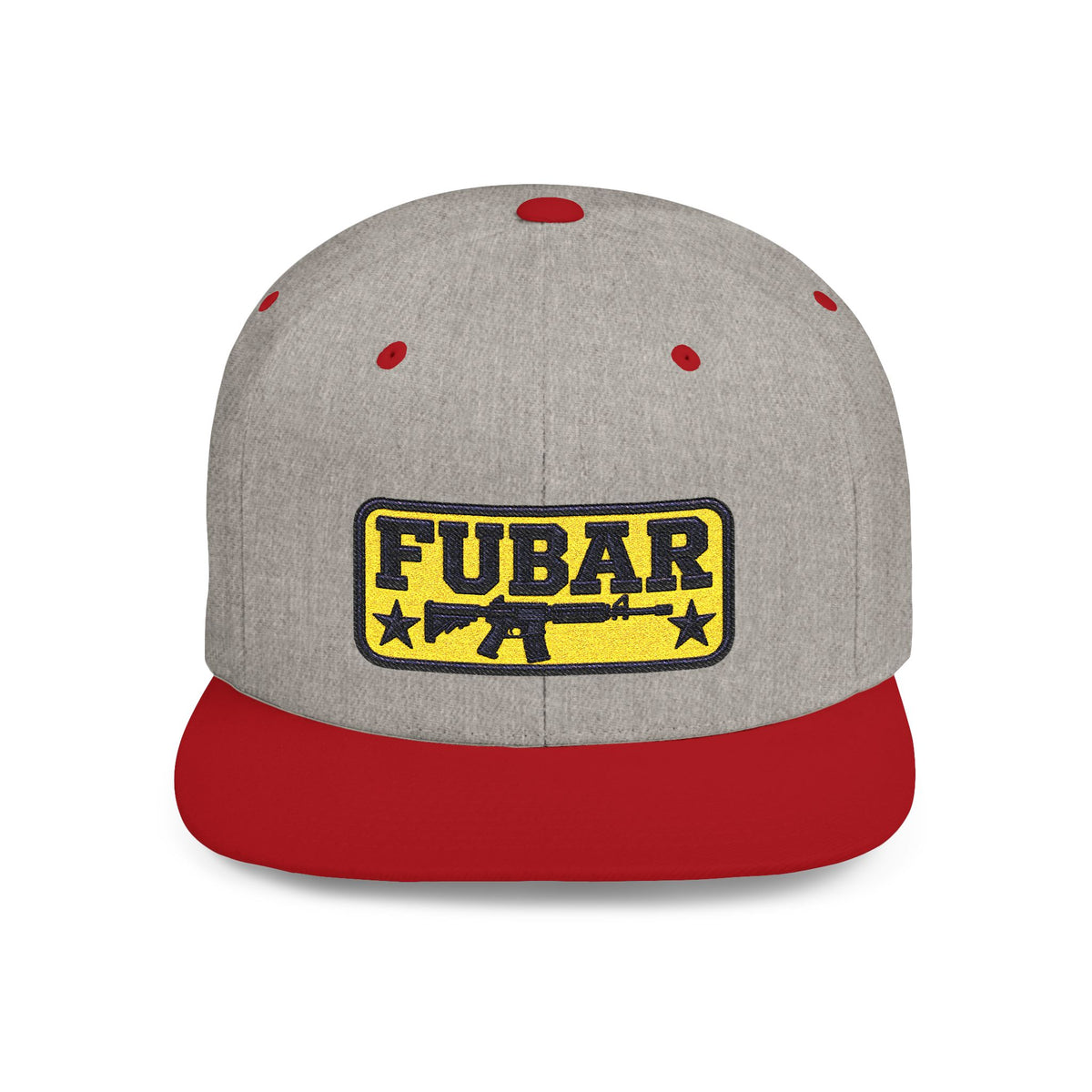FUBAR Flat Bill Snapback Hat – Tactical Patch Cap