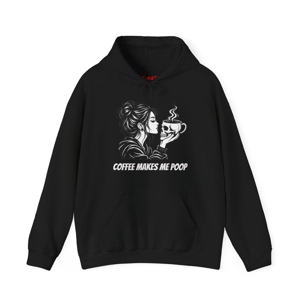 Women's-Coffee Makes Me Poop Hoodie