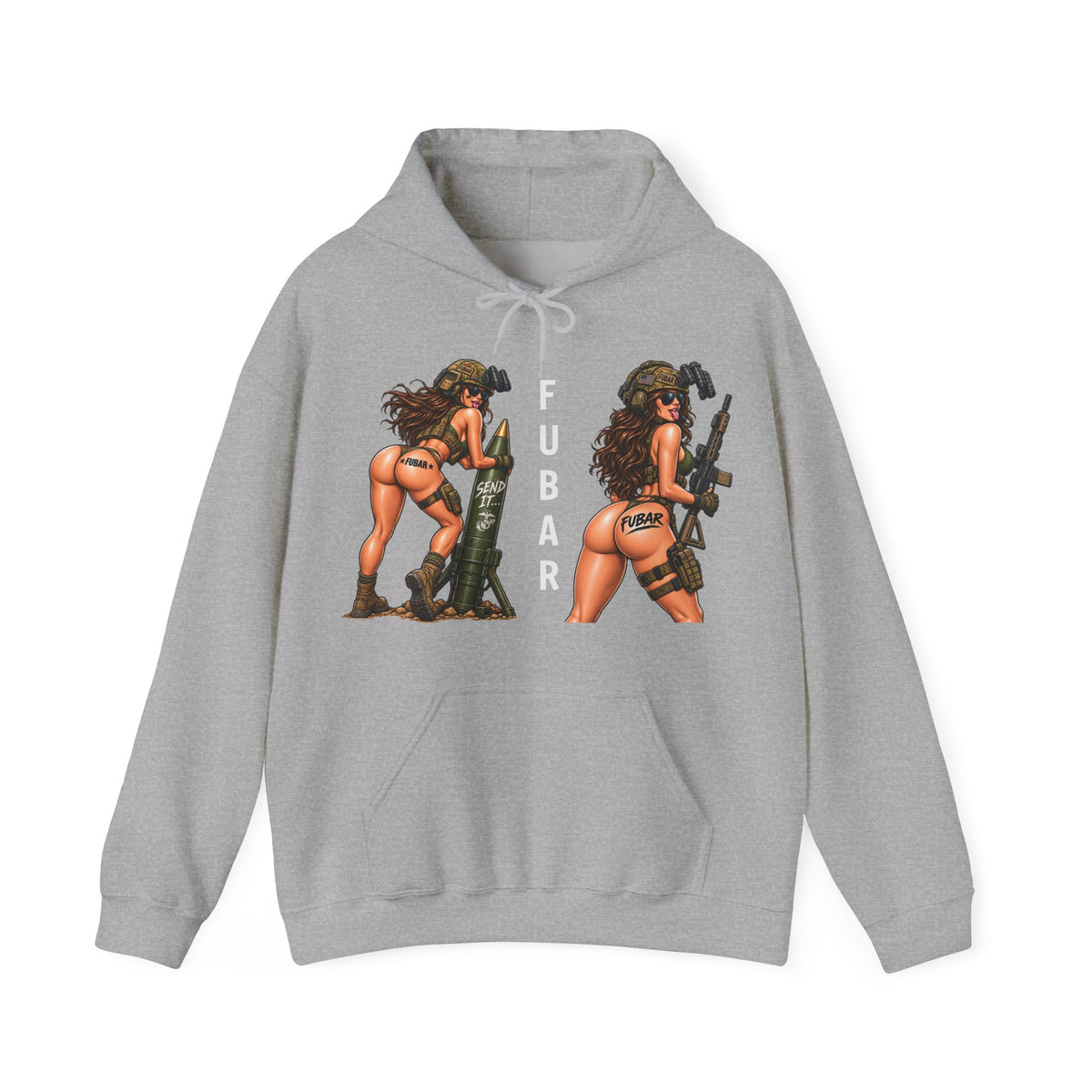 FUBAR Military Pinup Hoodie
