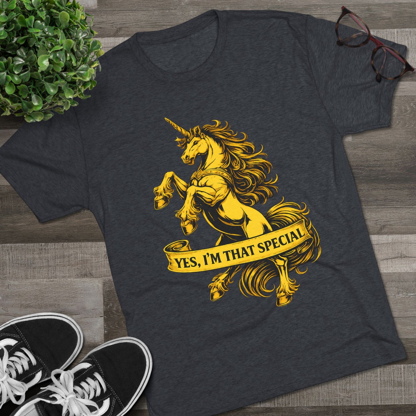 Yes I'm That Special Unicorn Tee — FUBAR Graphic Crew Shirt