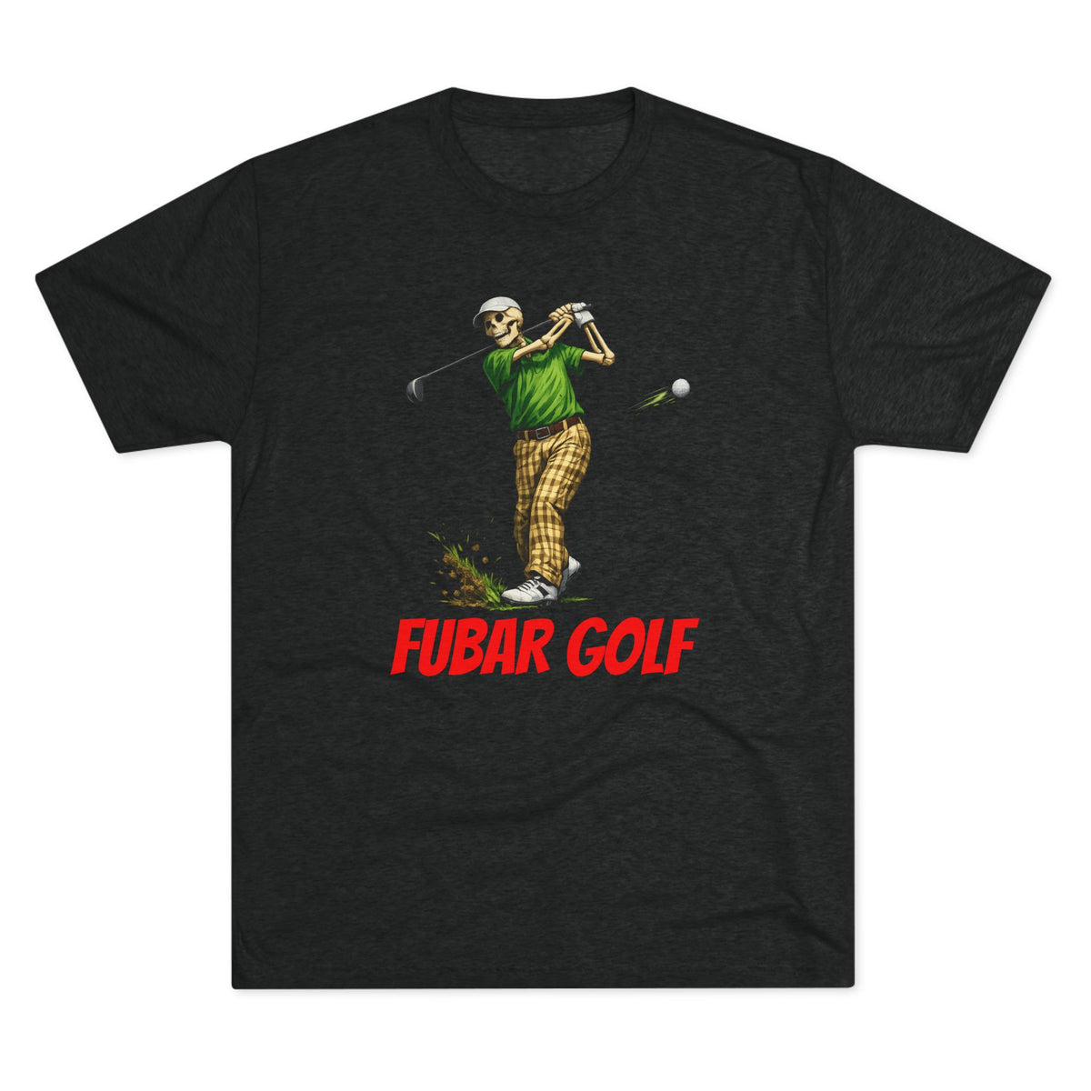 'FUBAR Golf' Vintage Golfer Graphic Tee