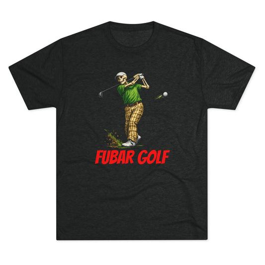 'FUBAR Golf' Vintage Golfer Graphic Tee