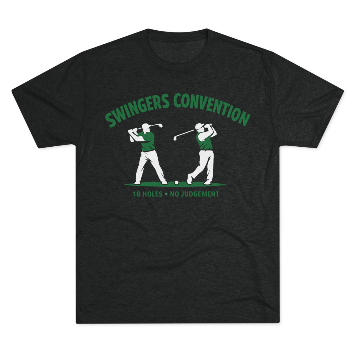 “18 Holes • No Judgement” Funny Golf Shirt