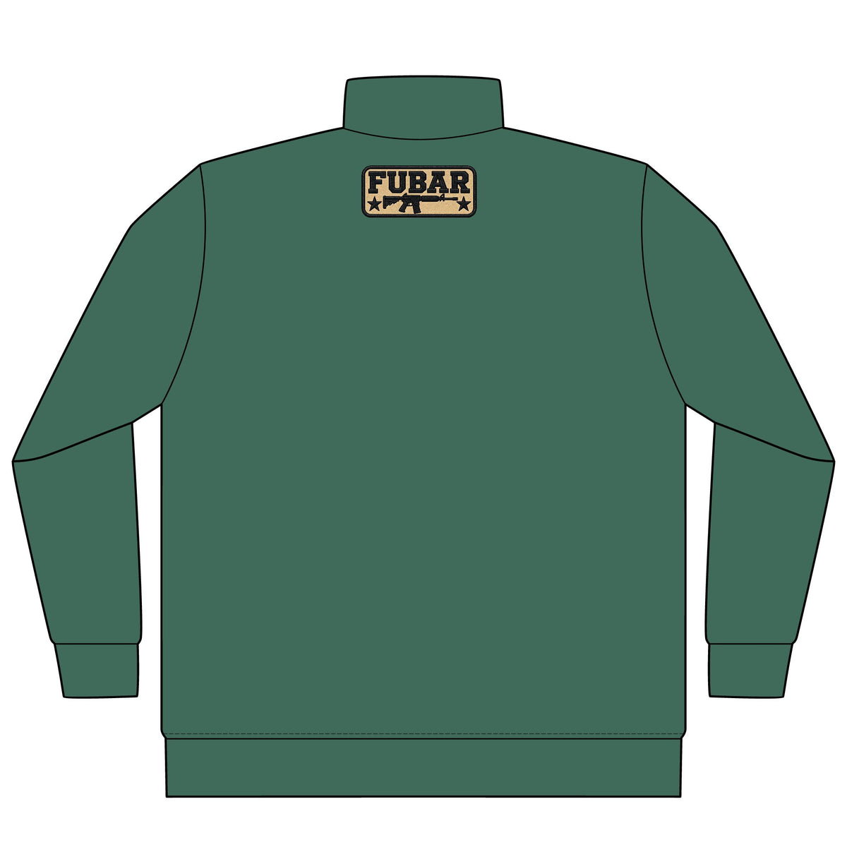 FUBAR Patch Quarter-Zip Pullover
