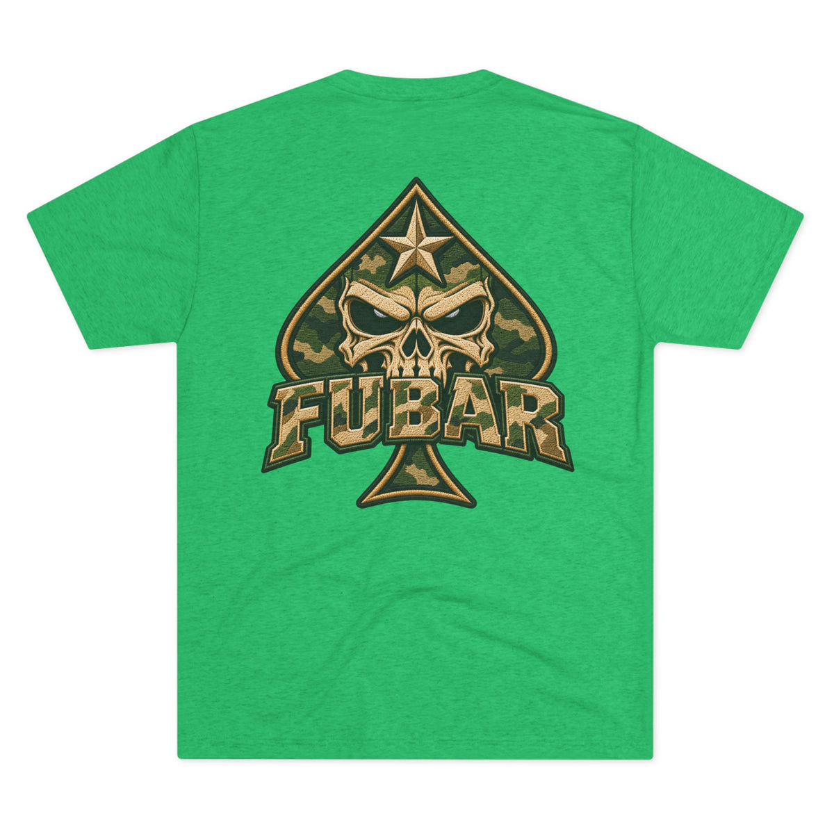 "Morale Is a Mission" FUBAR Skull Graphic Shirt