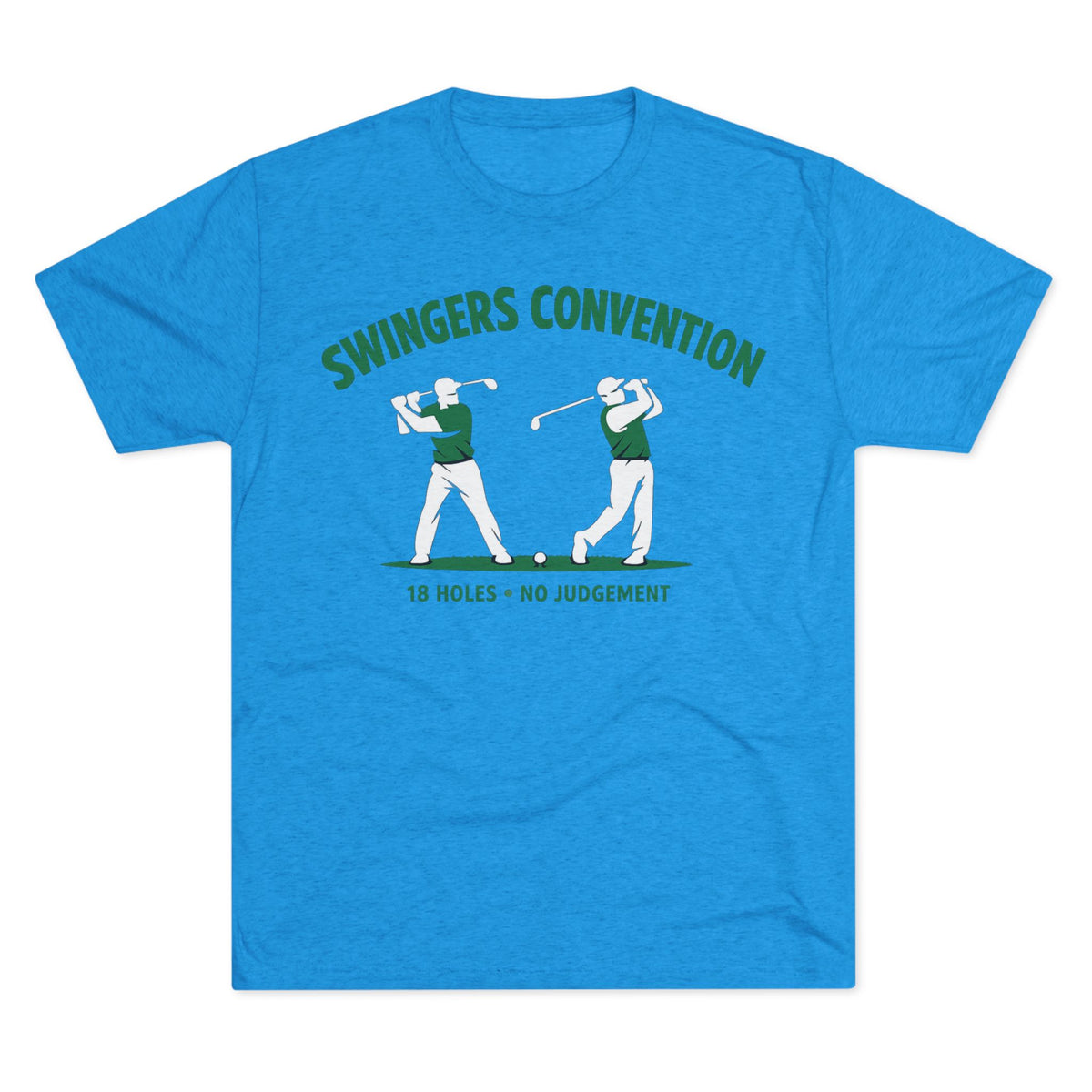 “18 Holes • No Judgement” Funny Golf Shirt