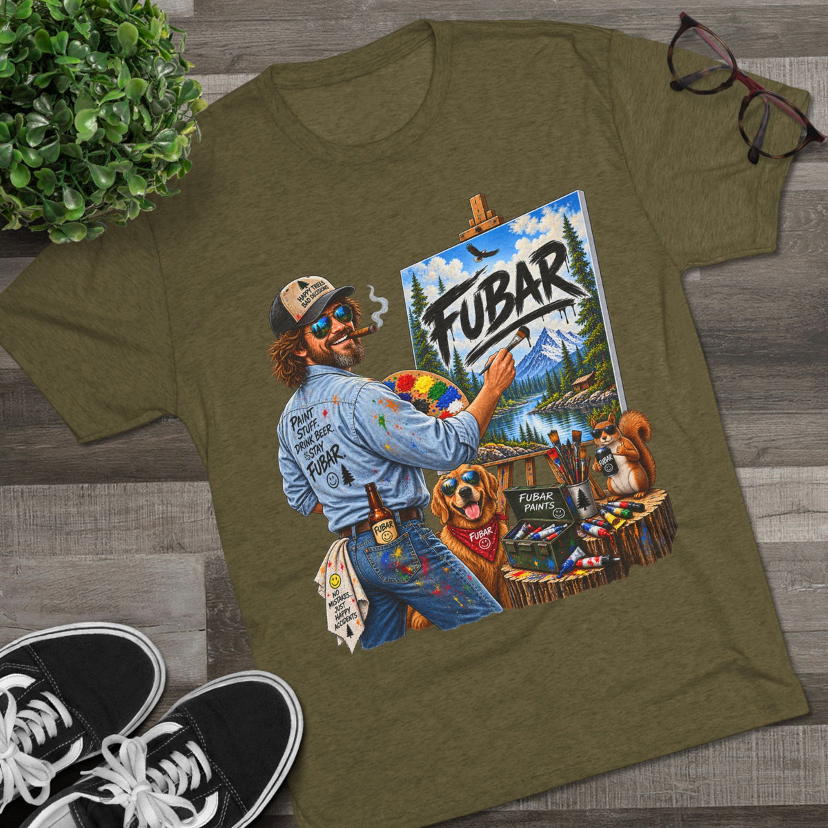 FUBAR Painter Graphic Tee