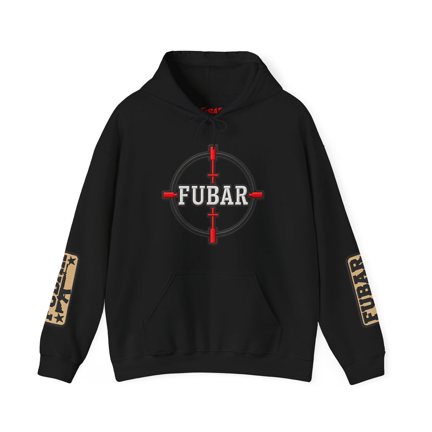 FUBAR Target Logo Hoodie