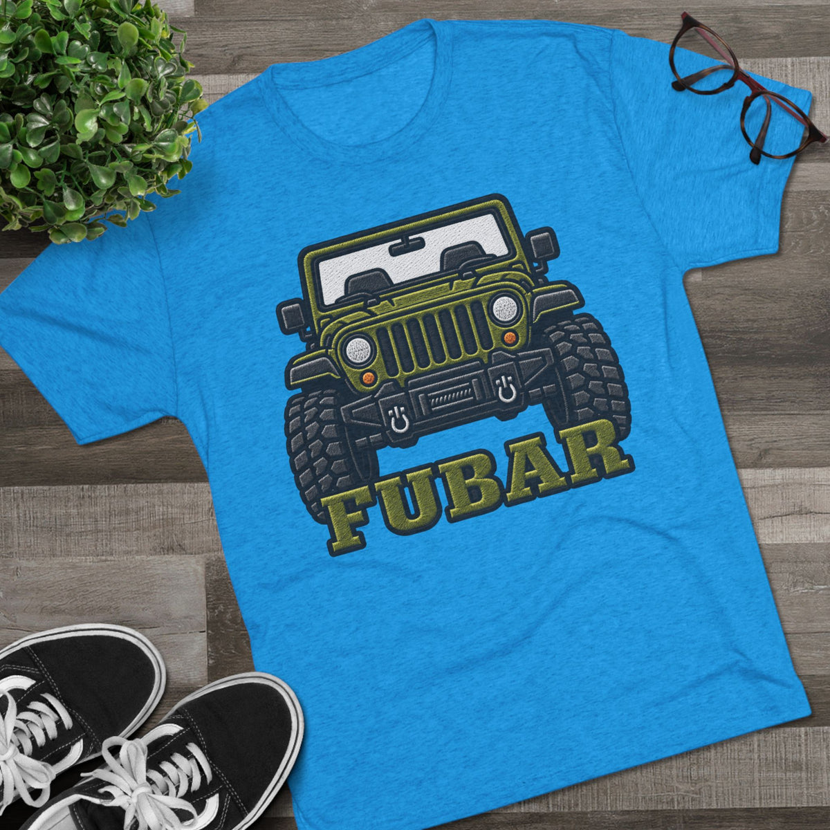 FUBAR Military Jeep T‑Shirt