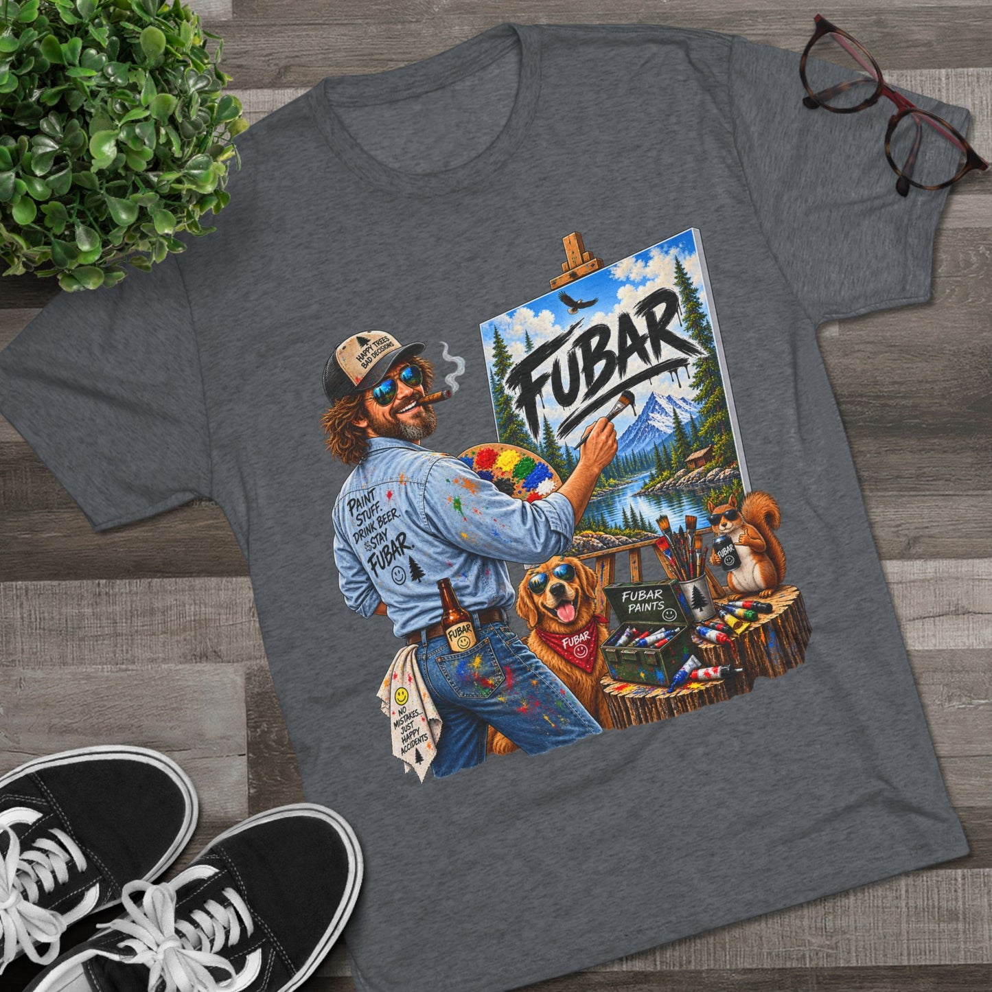 FUBAR Painter Graphic Tee