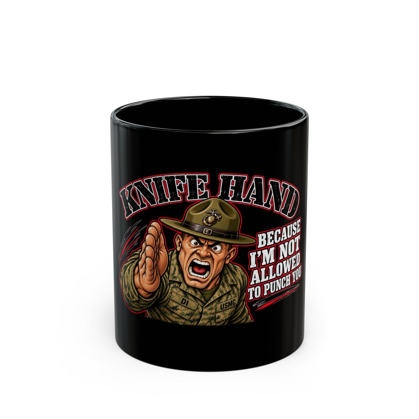 Knife Hand Mug