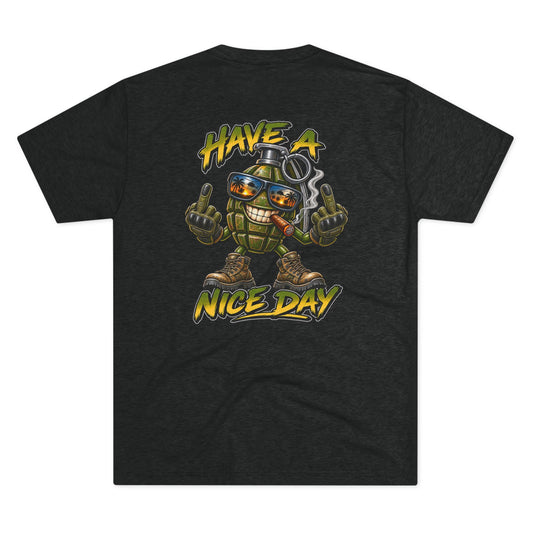 'Send It' RPG Girl & 'Have a Nice Day' Grenade Graphic