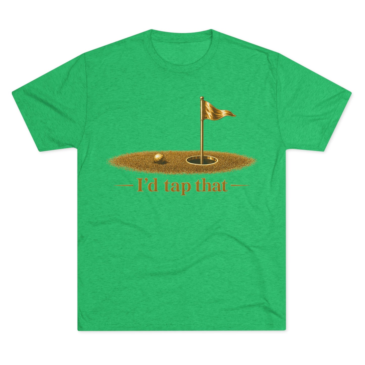 "I'd Tap That" with Skull Cigar FUBAR Back Graphic