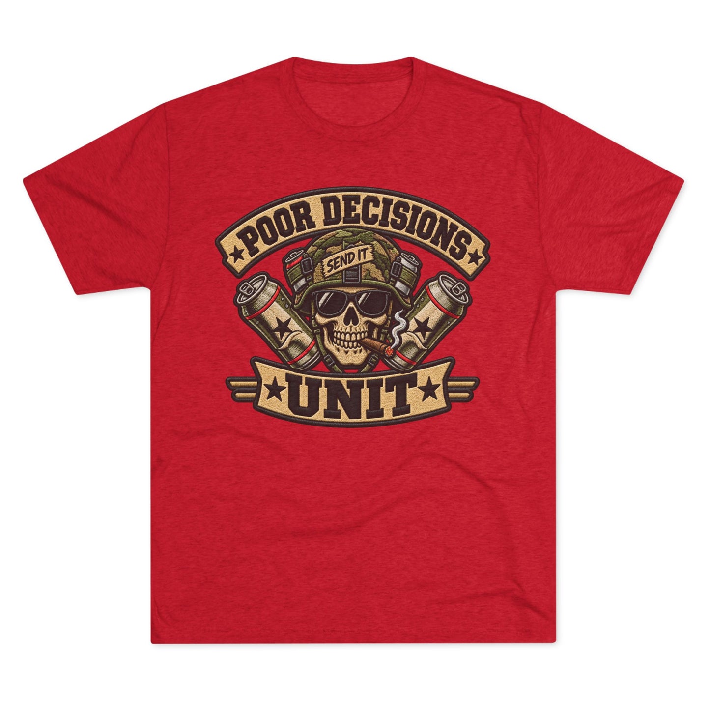 Poor Decisions Unit T-Shirt